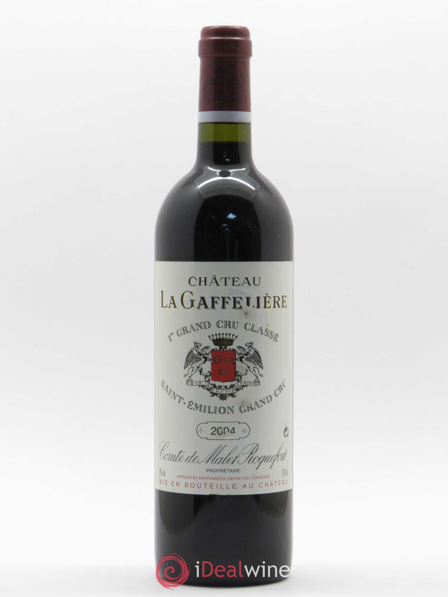 Château la Gaffelière 1er Grand Cru Classé B 2004 - Lot de 1 bouteille - 0
