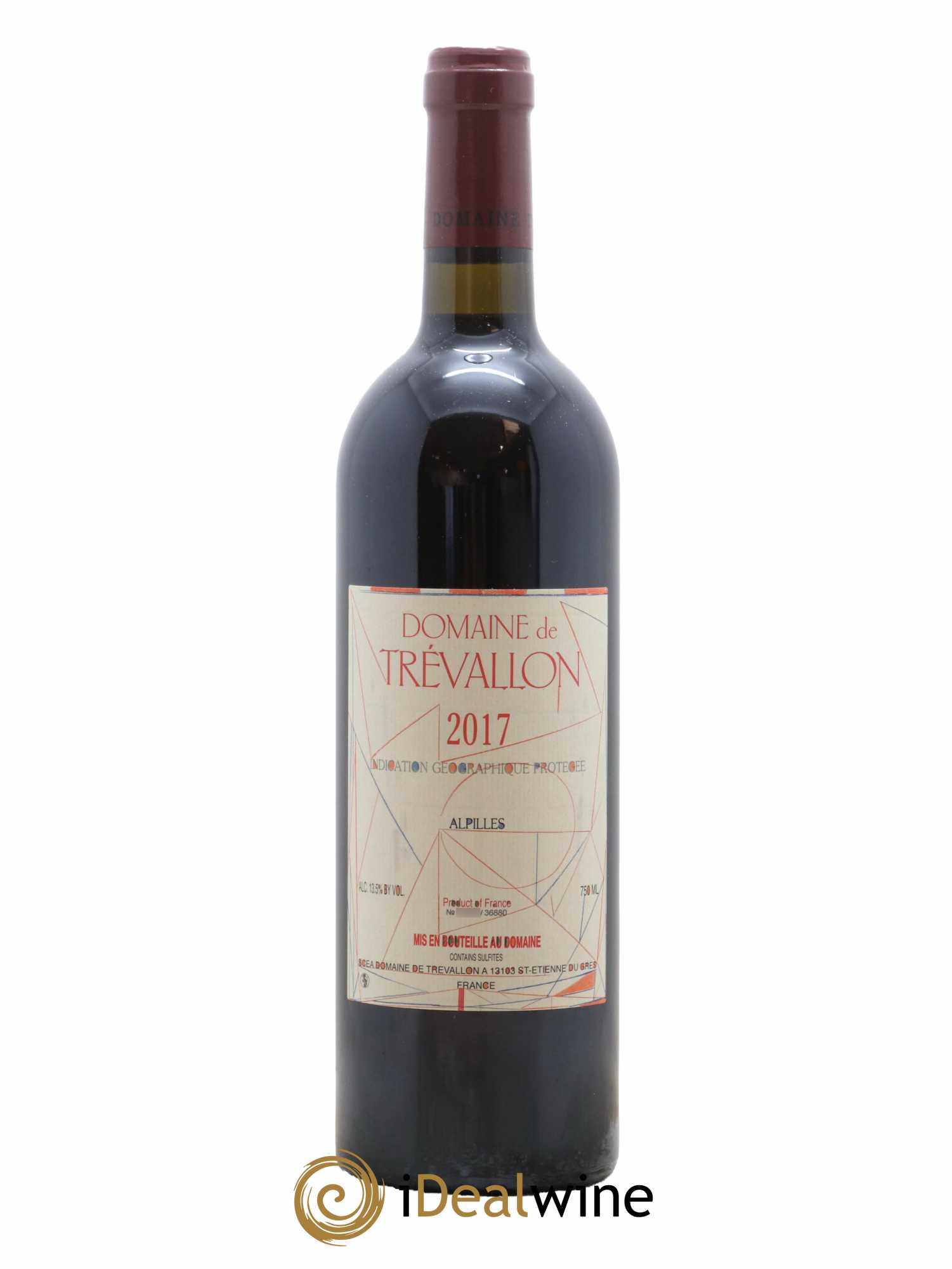 Alpilles Trévallon (Domaine de) Eloi Dürrbach 2017 - Lot de 1 bouteille - 0
