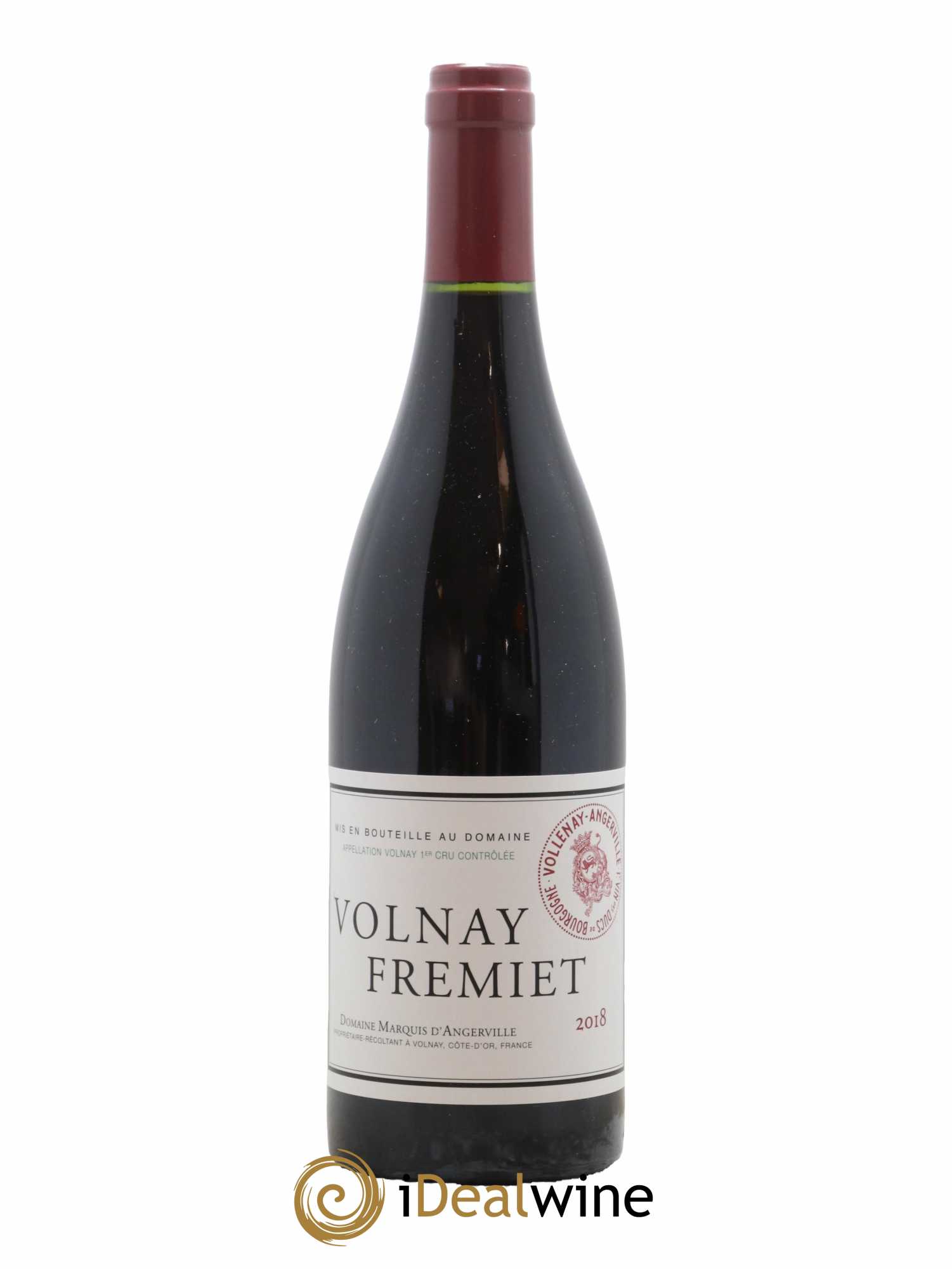 Volnay 1er Cru Frémiet Marquis d'Angerville (Domaine) 2018 - Lot de 1 bouteille - 0