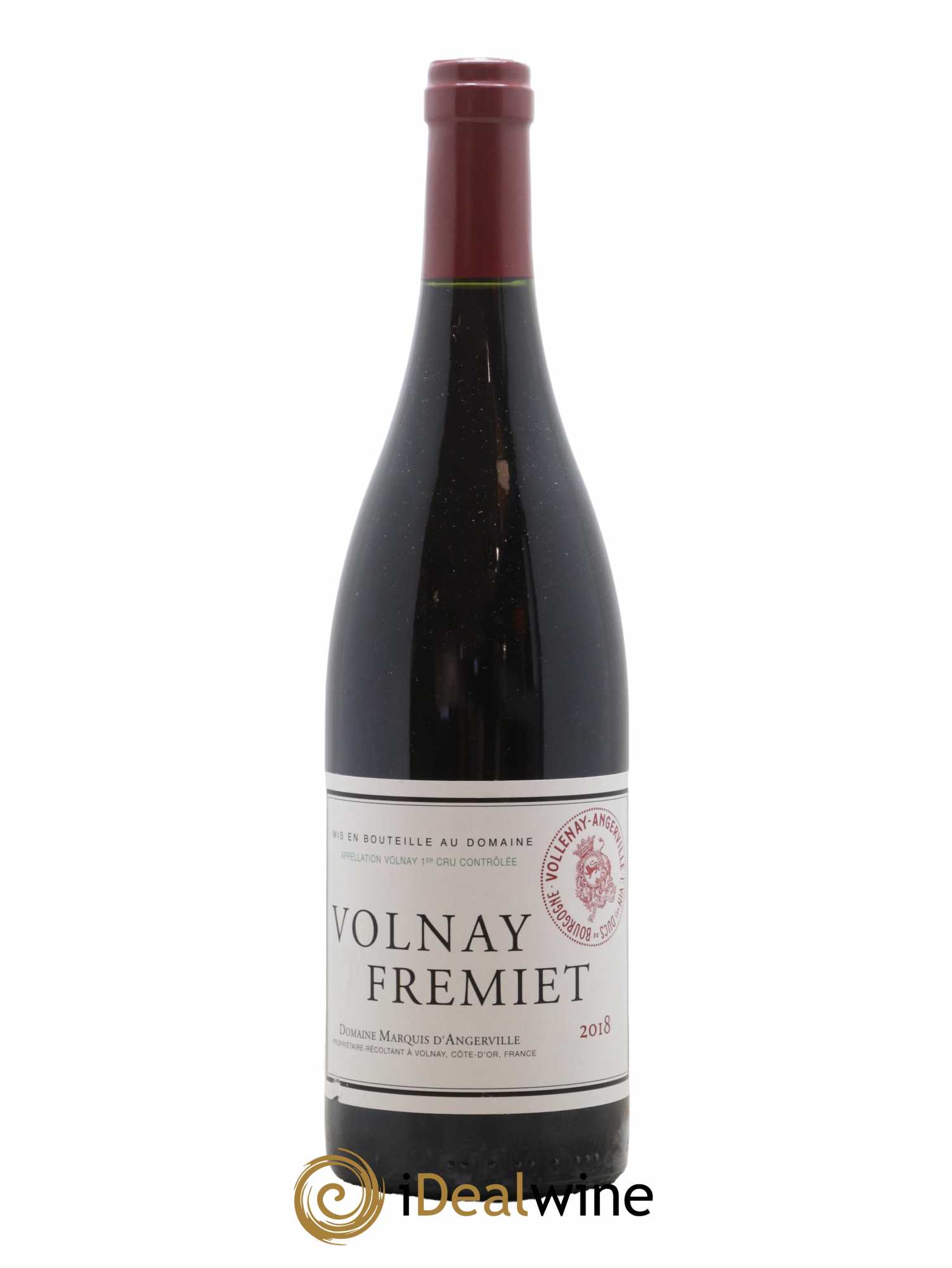 Volnay 1er Cru Frémiet Marquis d'Angerville (Domaine) 2018 - Lot de 1 bouteille - 0