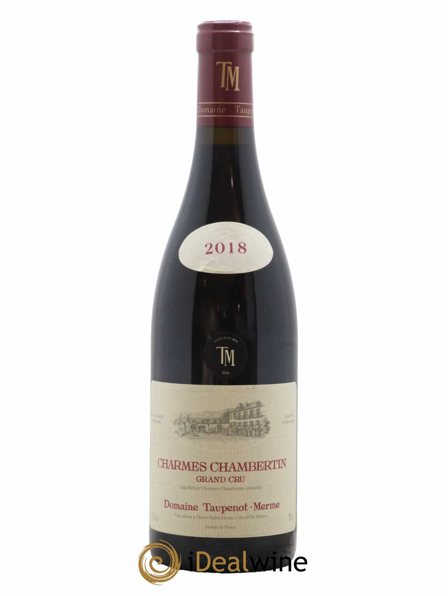 Charmes-Chambertin Grand Cru Taupenot-Merme 2018 - Lot de 1 bouteille - 0
