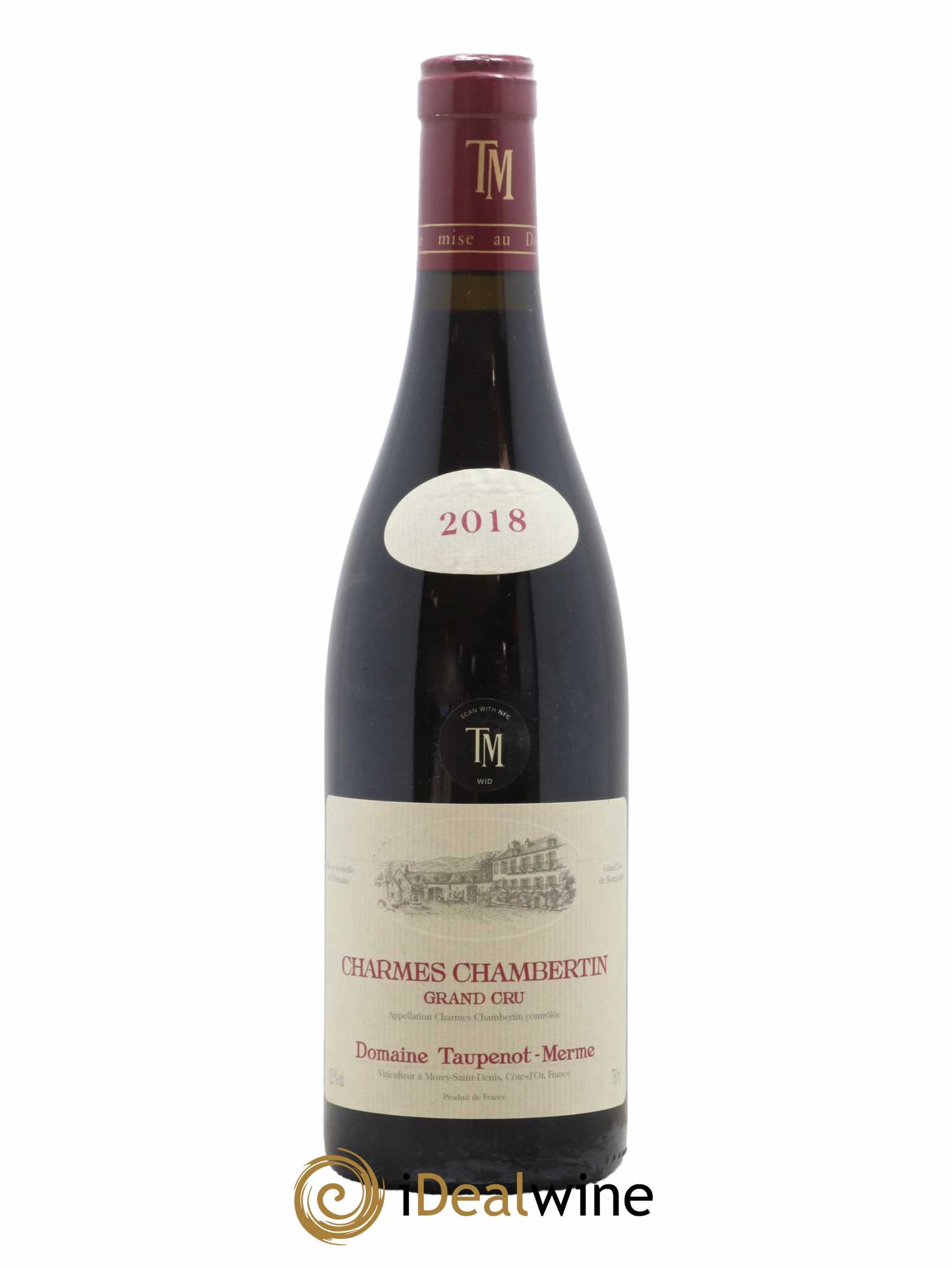 Charmes-Chambertin Grand Cru Taupenot-Merme 2018 - Lot de 1 bouteille - 0