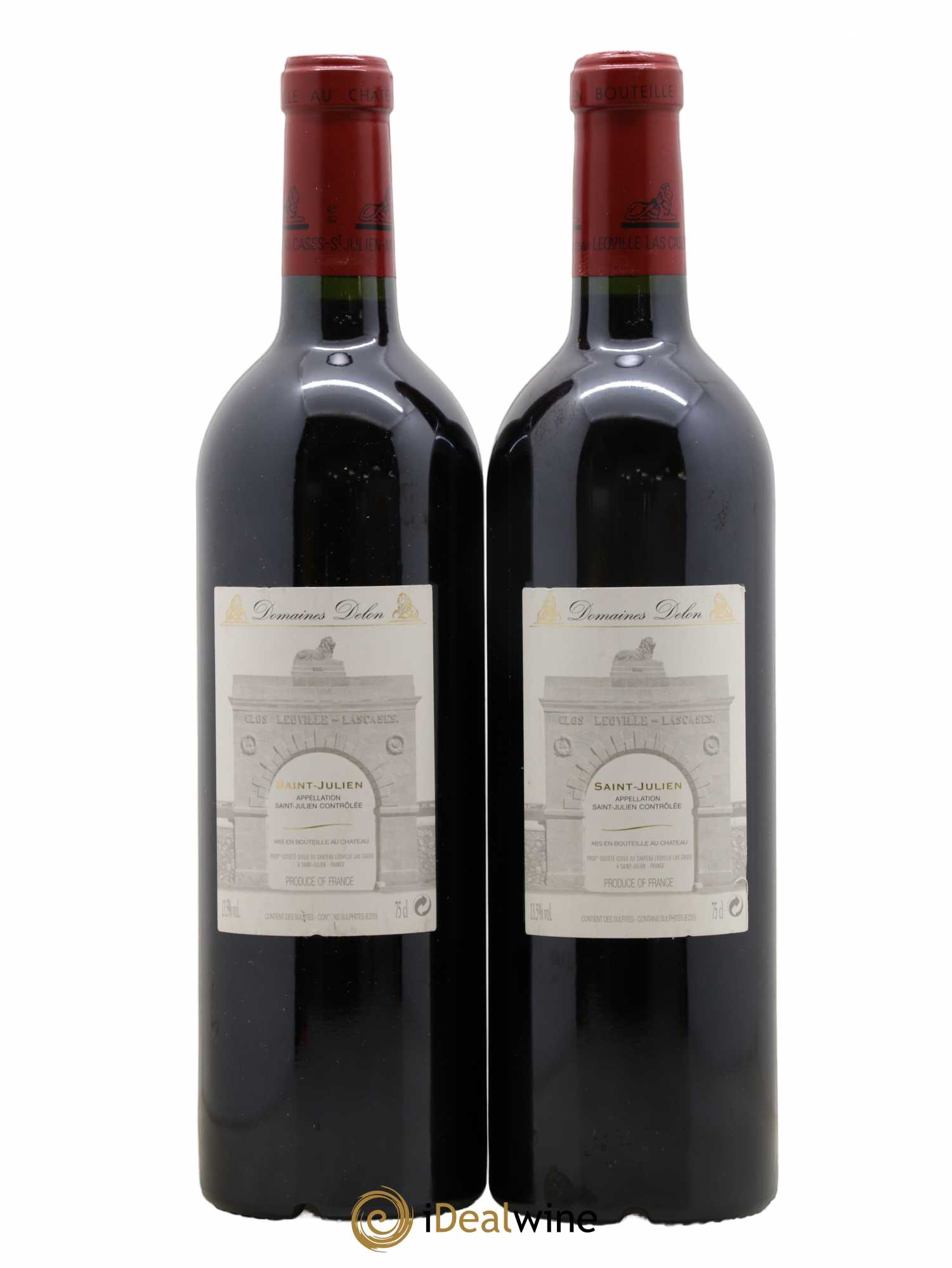 Château Léoville Las Cases 2ème Grand Cru Classé 2008 - Lot de 2 bouteilles - 1