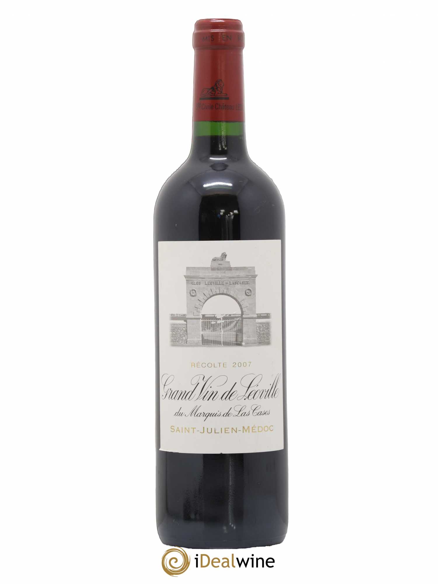 Château Léoville Las Cases 2ème Grand Cru Classé 2007 - Lot de 1 bouteille - 0