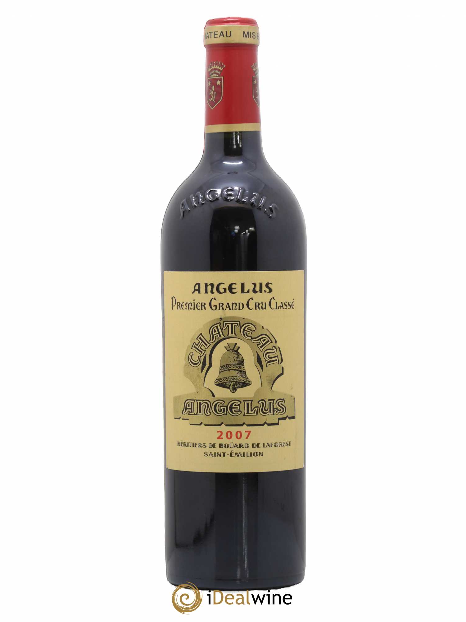 Château Angélus 1er Grand Cru Classé A 2007 - Lot de 1 bouteille - 0