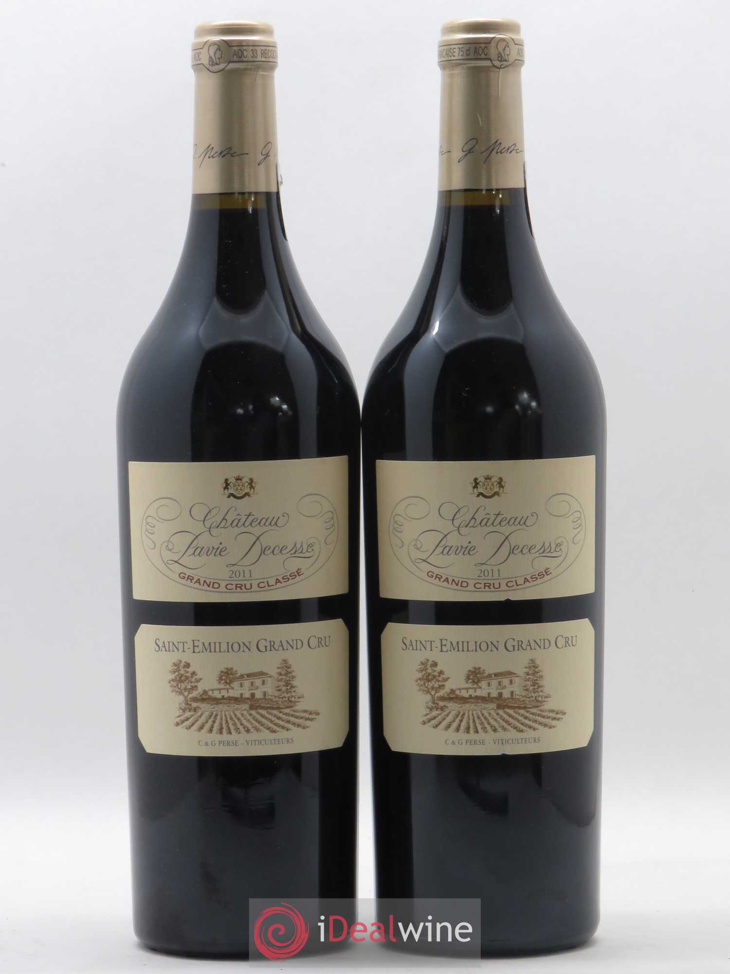 Château Pavie Decesse Grand Cru Classé 2011 - Lot de 2 bouteilles - 0