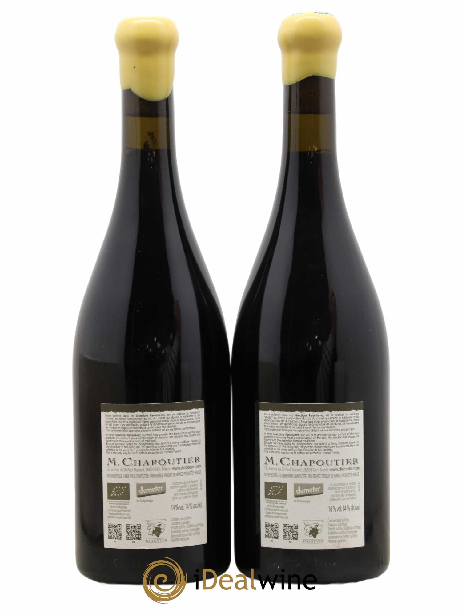 Hermitage Ermitage Le Méal Chapoutier 2013 - Lot de 2 bouteilles - 1