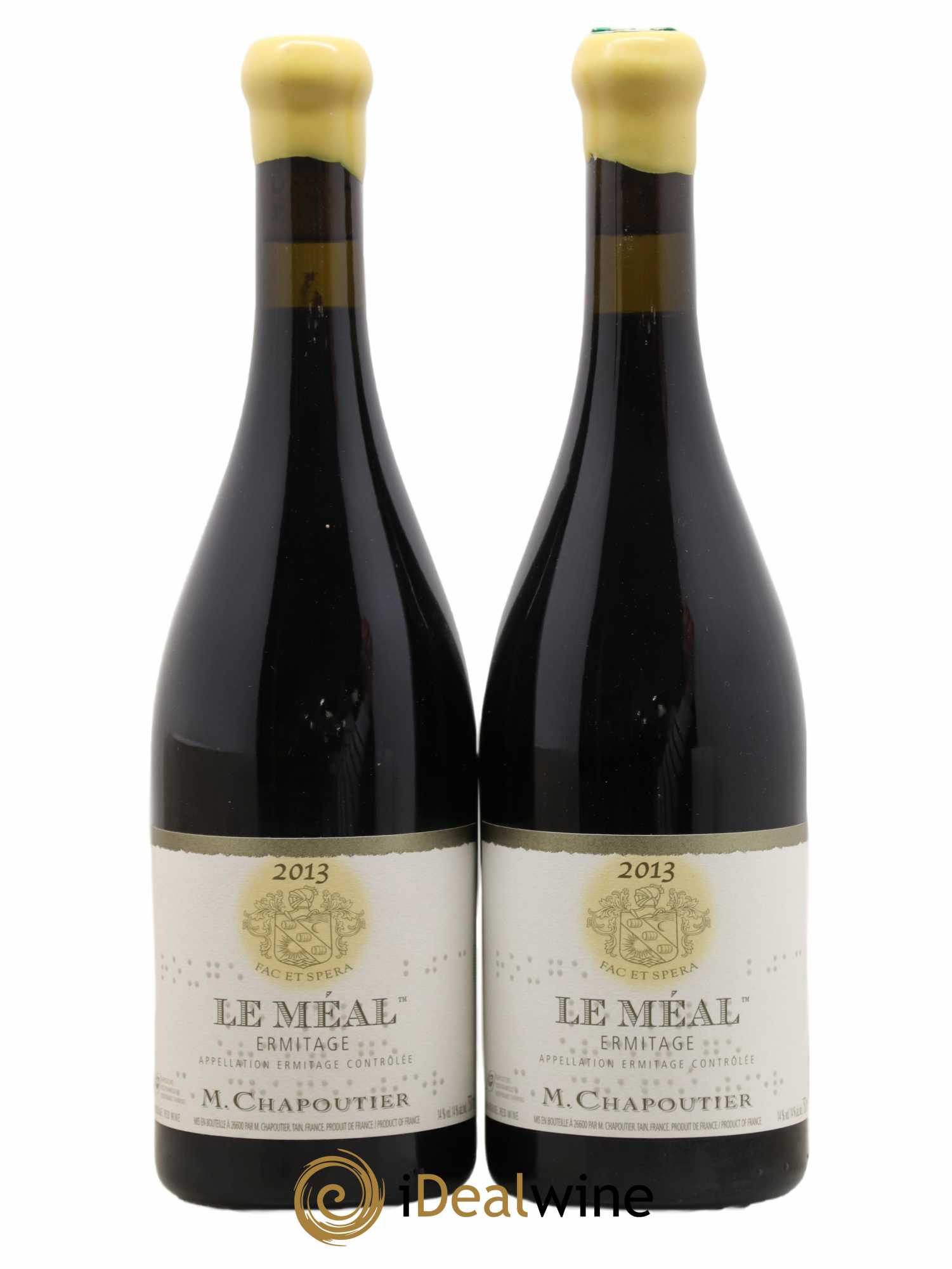 Hermitage Ermitage Le Méal Chapoutier 2013 - Lot de 2 bouteilles - 0