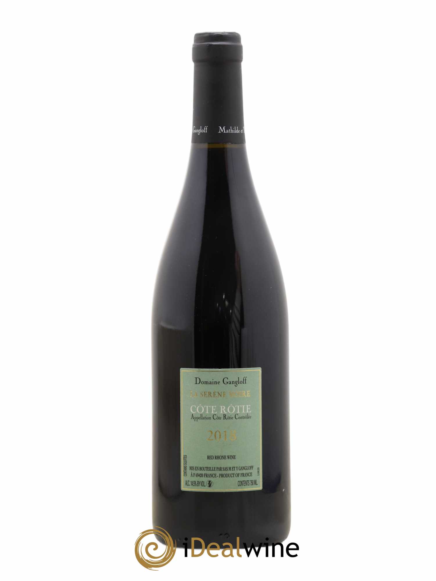Côte-Rôtie La Sereine Noire Gangloff (Domaine) 2018 - Lot de 1 bouteille - 1