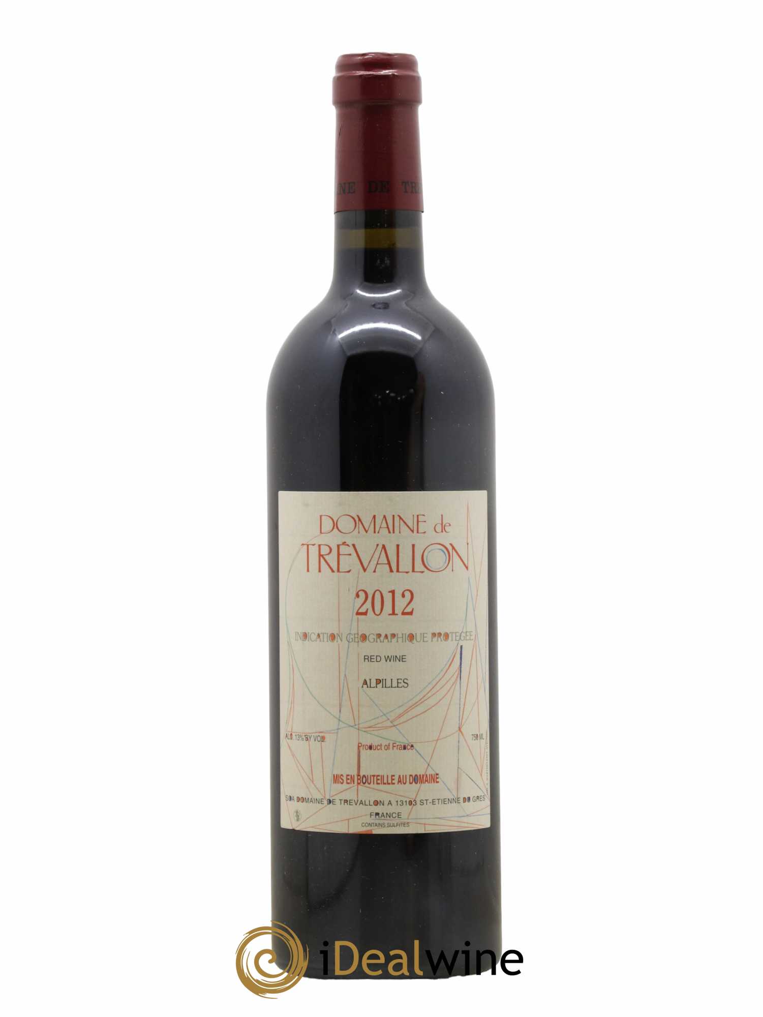 Alpilles Trévallon (Domaine de) Eloi Dürrbach 2012 - Lot de 1 bouteille - 0