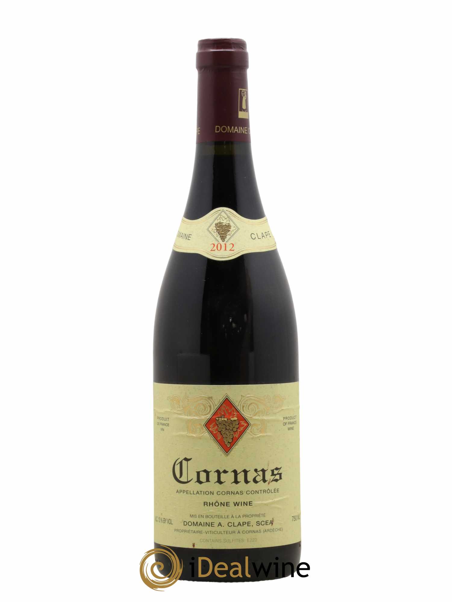 Cornas Auguste Clape 2012 - Lot de 1 bouteille - 0