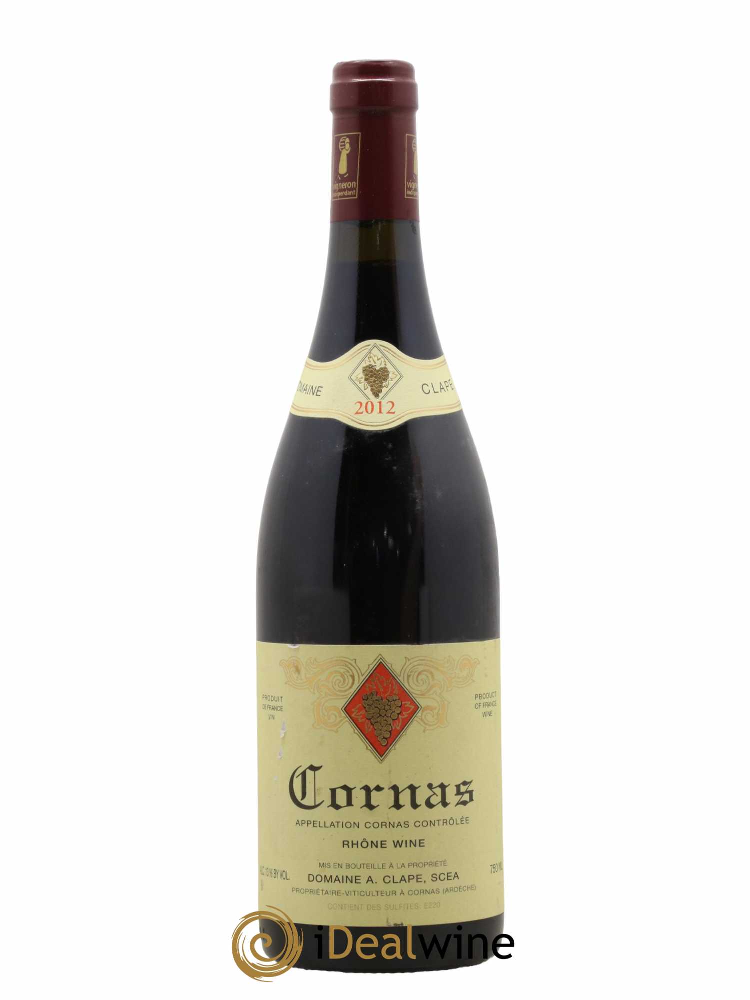 Cornas Auguste Clape 2012 - Lot de 1 bouteille - 0