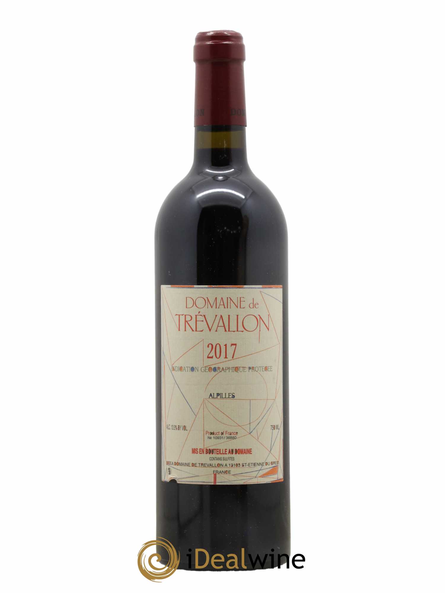 Alpilles Trévallon (Domaine de) Eloi Dürrbach 2017 - Lot de 1 bouteille - 0
