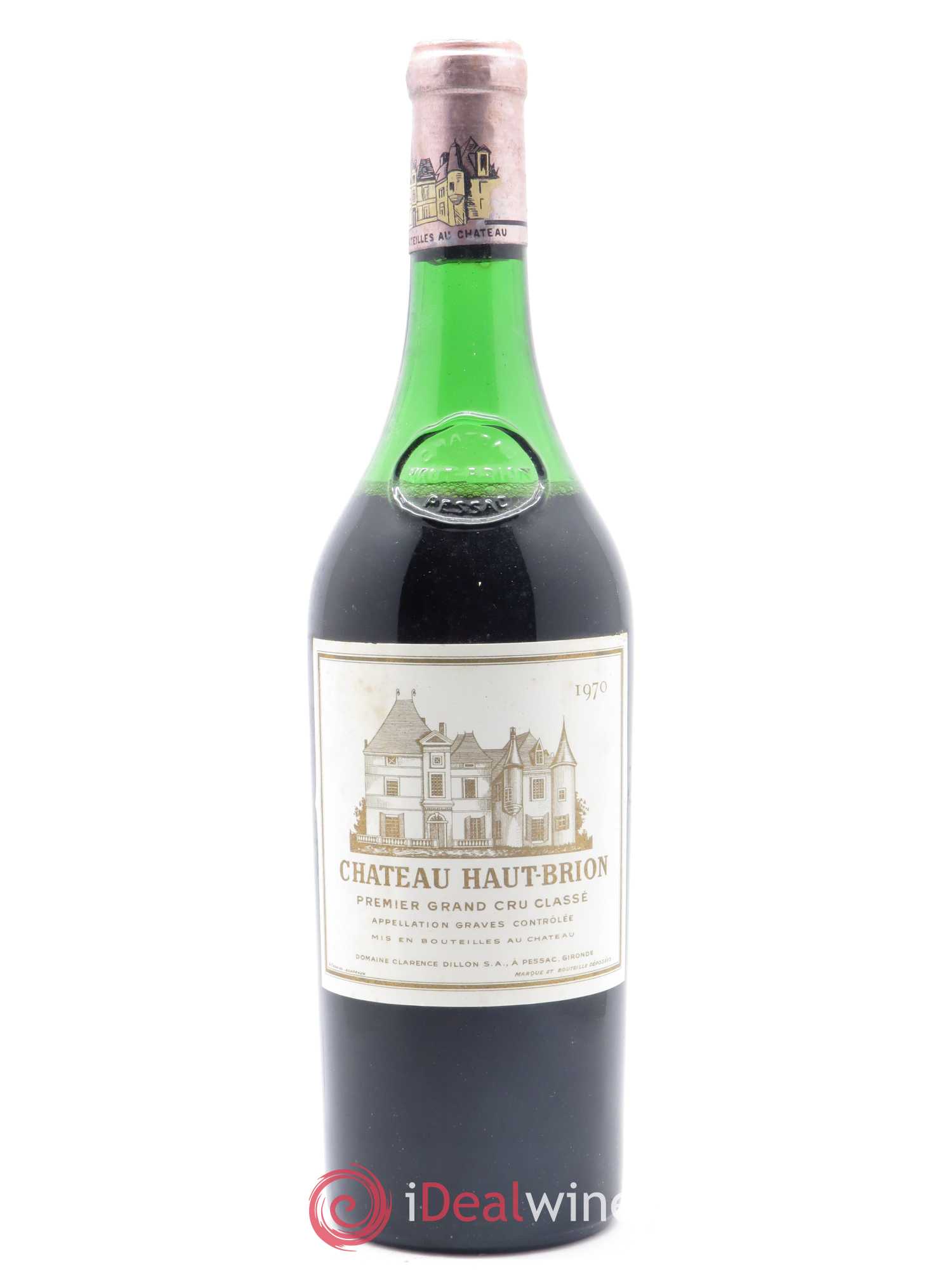 Château Haut Brion 1er Grand Cru Classé 1970 - Lot de 1 bouteille - 0