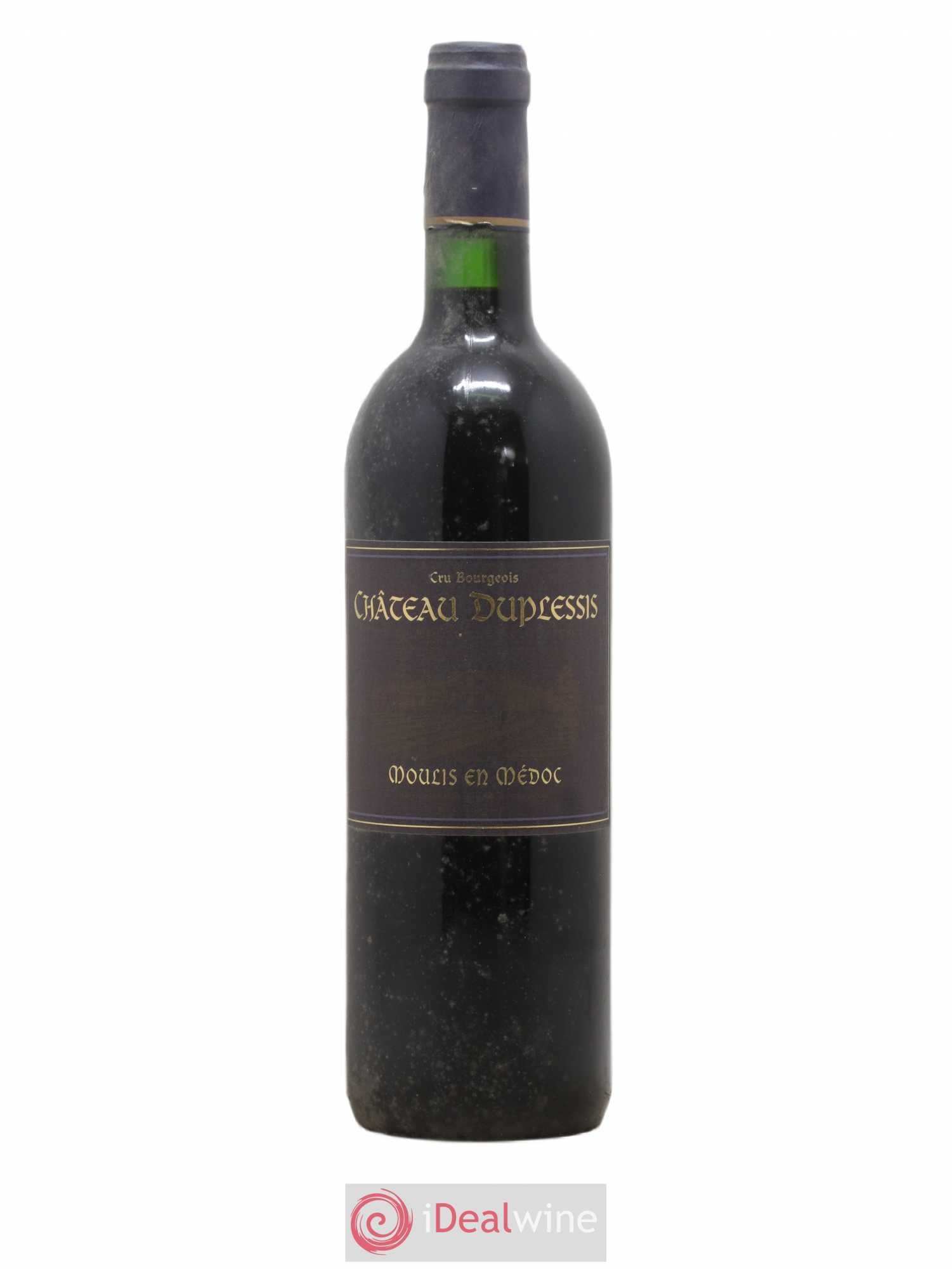 Château Duplessis Cru Bourgeois 1998 - Lot de 1 bouteille - 0