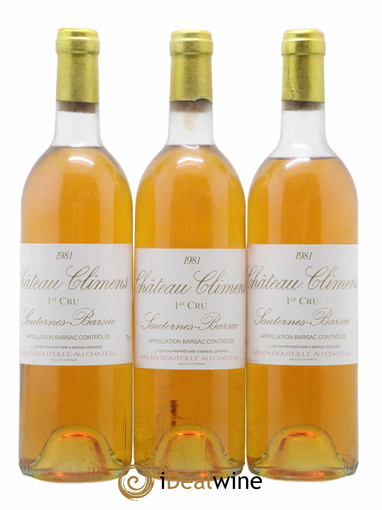 Château Climens 1er Grand Cru Classé 1981 - Lotto di 12 bottiglie - 3