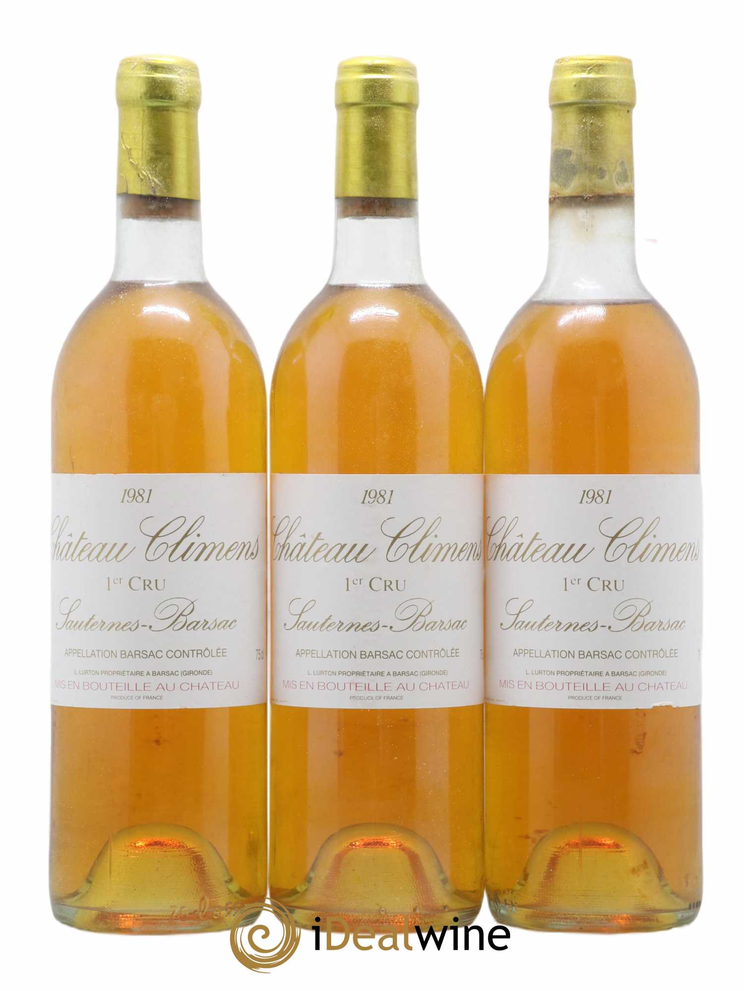 Château Climens 1er Grand Cru Classé 1981 - Lotto di 12 bottiglie - 4