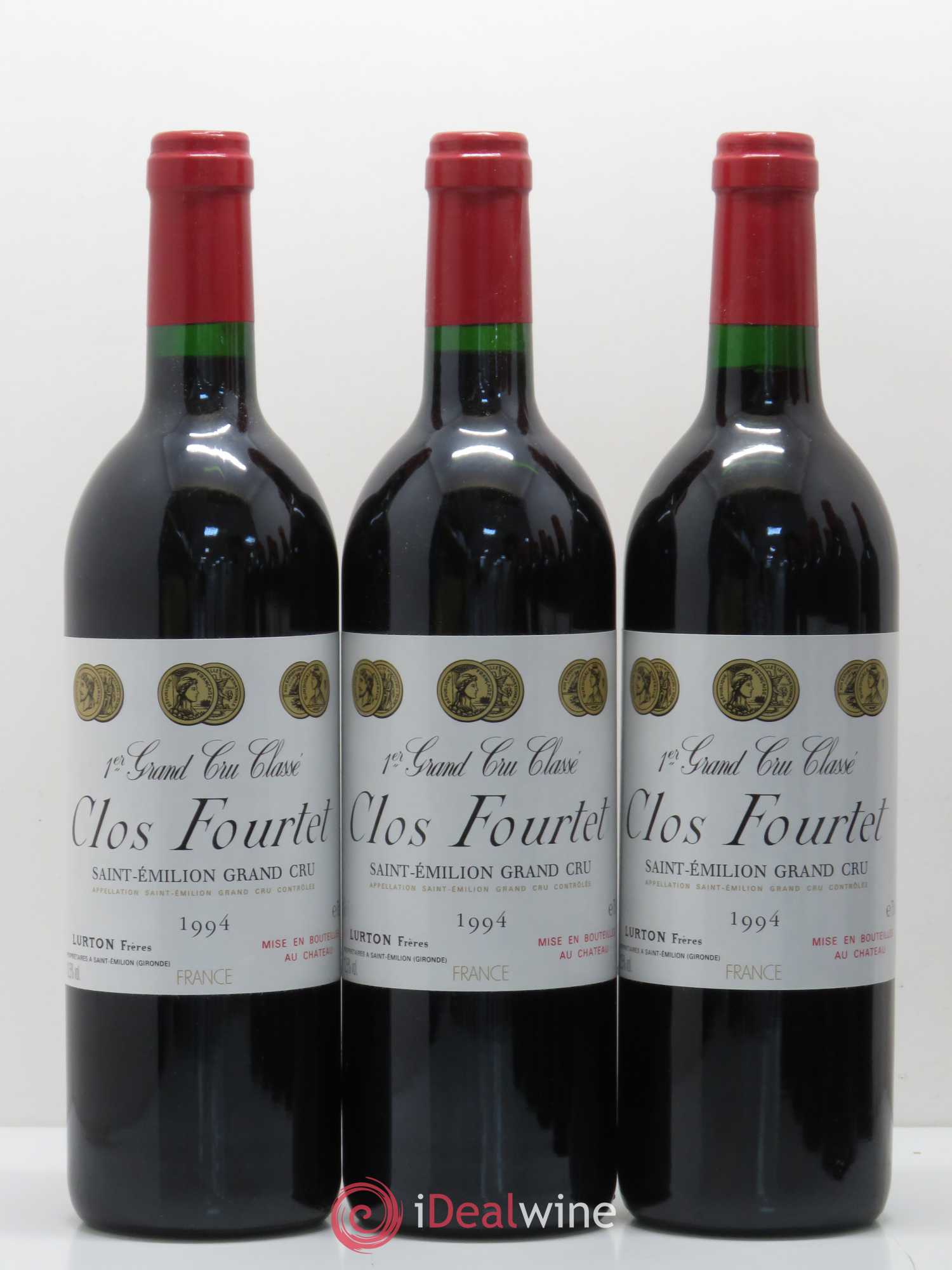 Clos Fourtet 1er Grand Cru Classé B 1994 - Lot de 12 bouteilles - 2