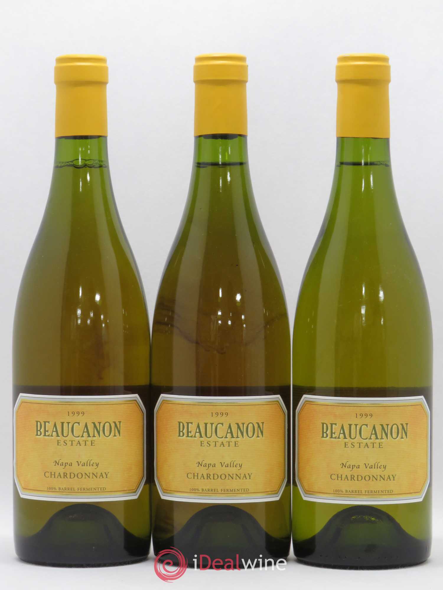 USA Beaucanon Estate Napa Valley Chardonnay 1999 - Posten von 3 Flaschen - 0