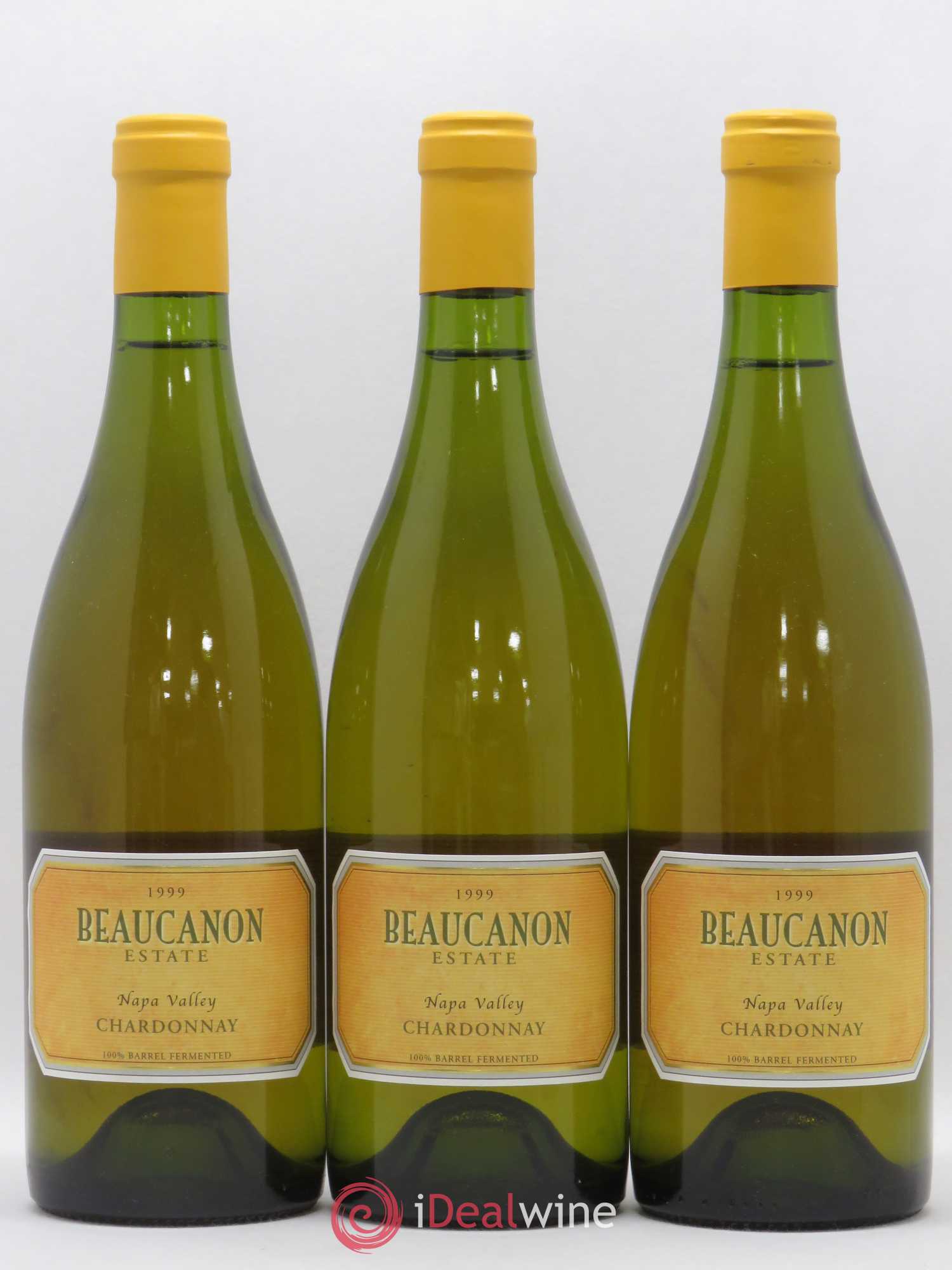 USA Beaucanon Estate Napa Valley Chardonnay 1999 - Posten von 3 Flaschen - 0