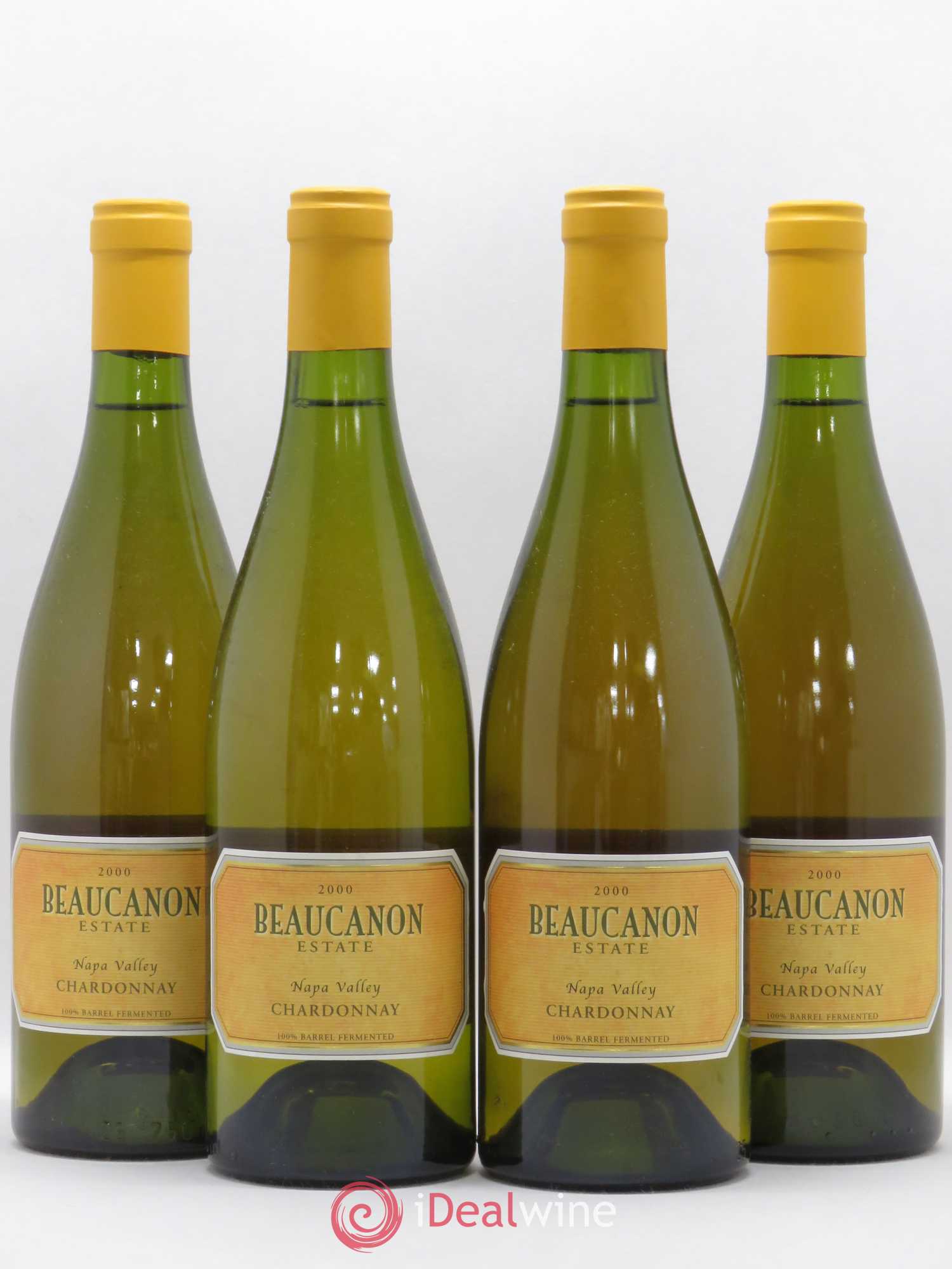 USA Beaucanon Estate Napa Valley Chardonnay 2000 - Posten von 4 Flaschen - 0
