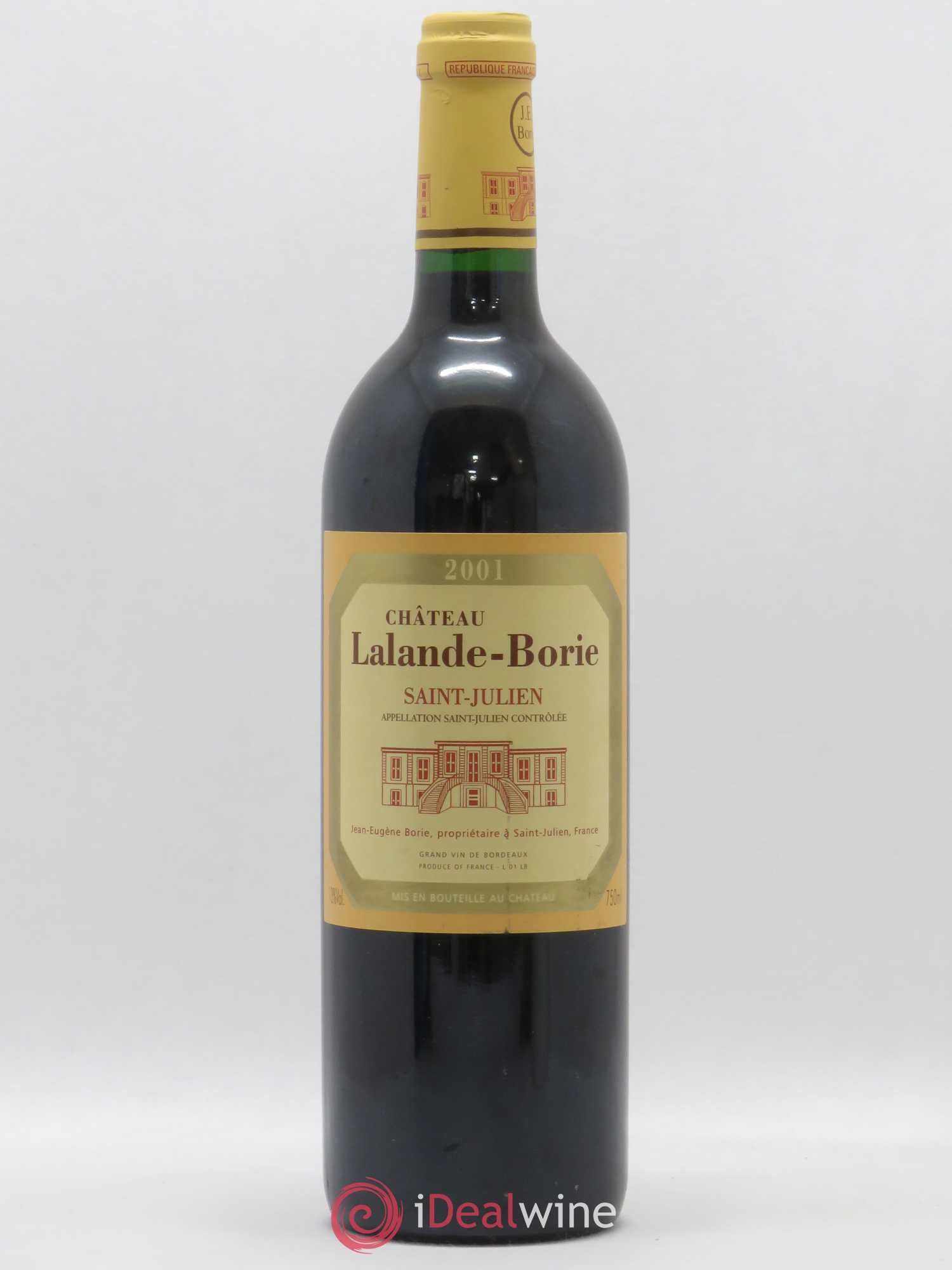 Château Lalande Borie 2001 - Lot de 1 bouteille - 0