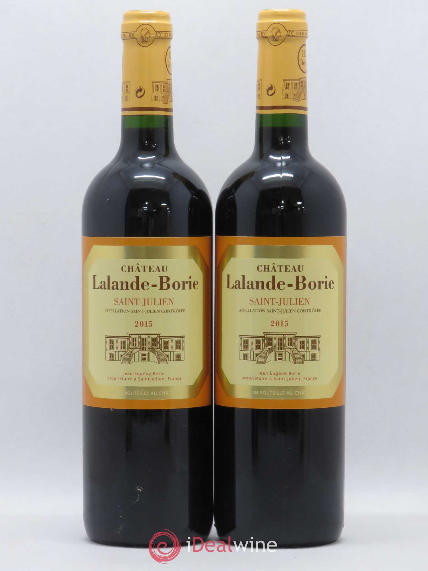 Château Lalande Borie 2015 - Lot de 2 bouteilles - 0