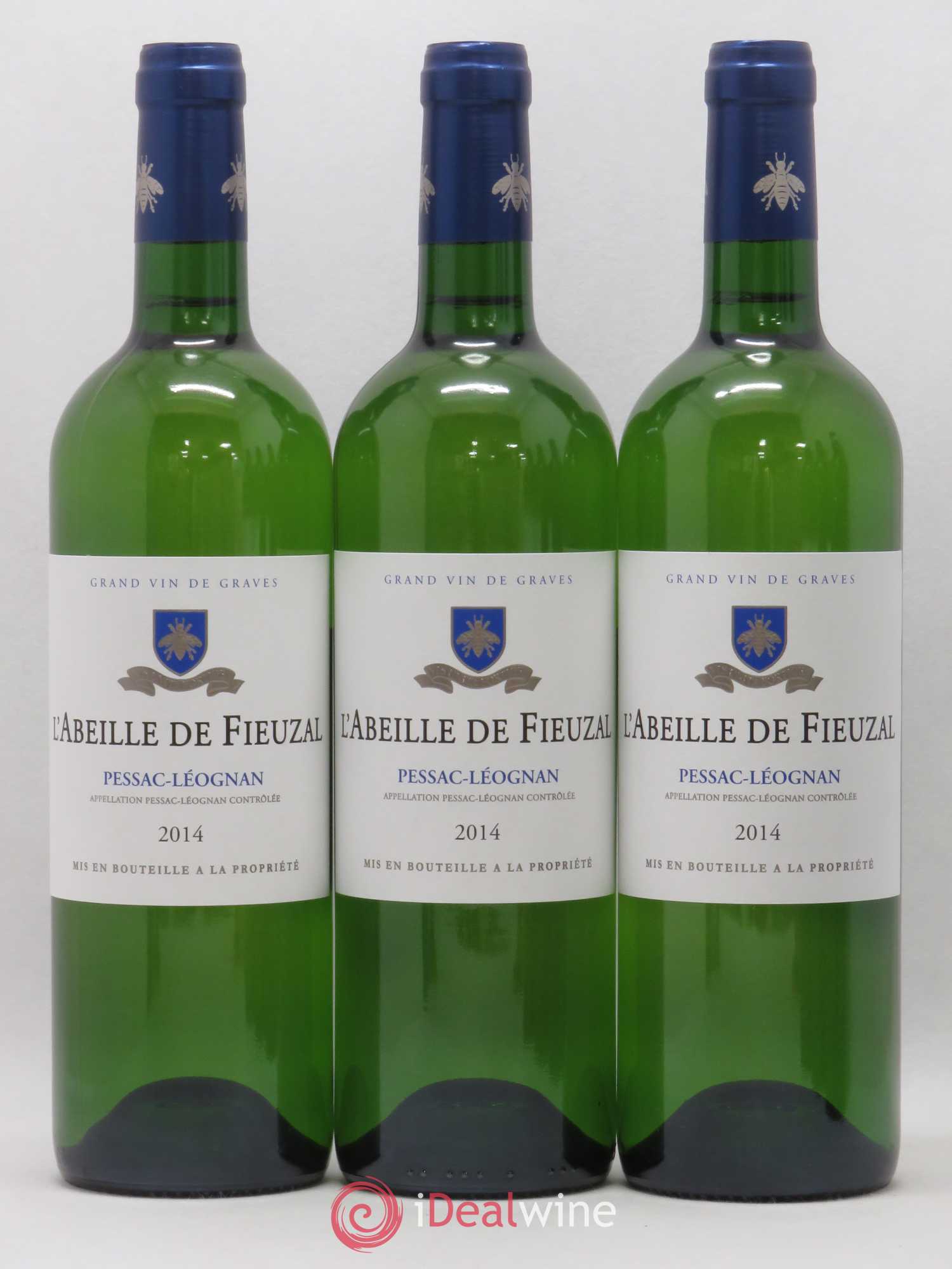 Pessac-Léognan Abeille de Fieuzal 2014 - Posten von 6 Flaschen - 1