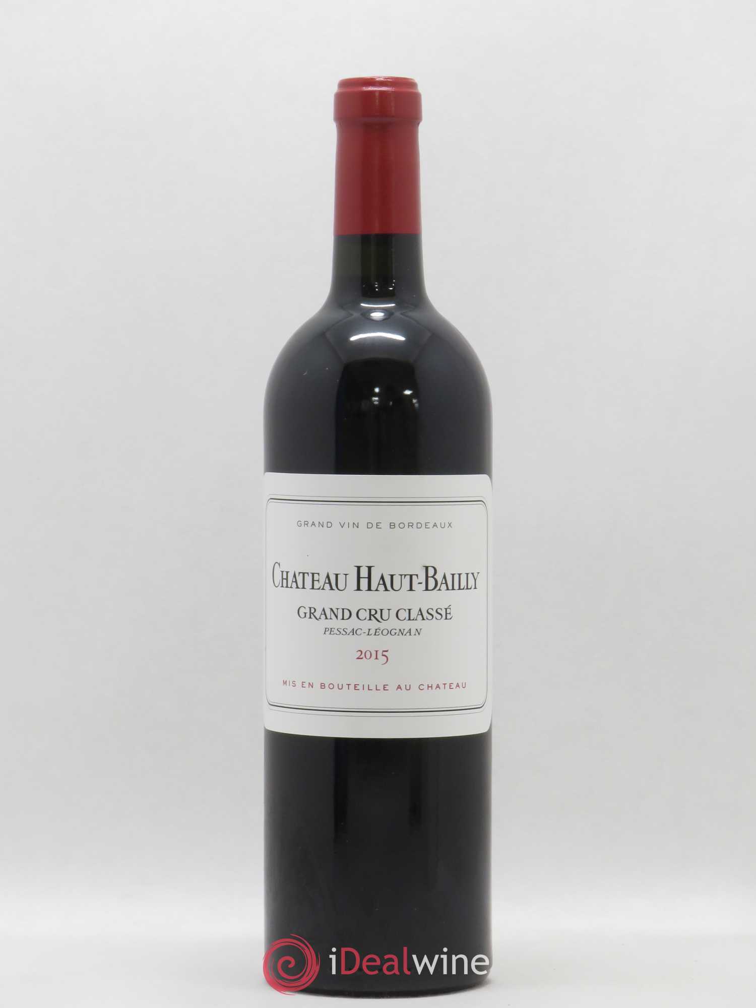 Château Haut-Bailly Cru Classé de Graves 2015 - Lot de 1 bouteille - 0