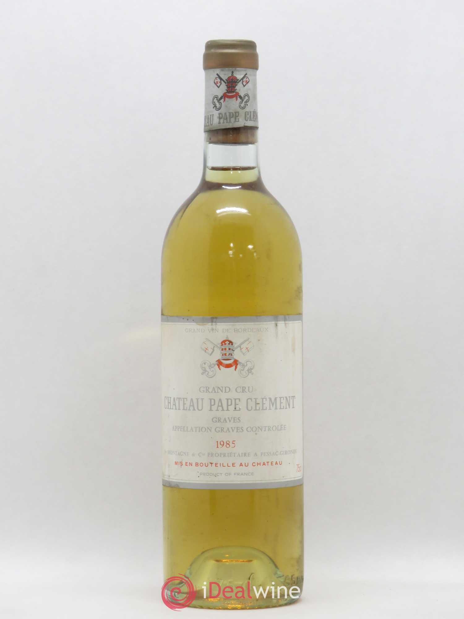 Château Pape Clément 1985 - Lot de 1 bouteille - 0