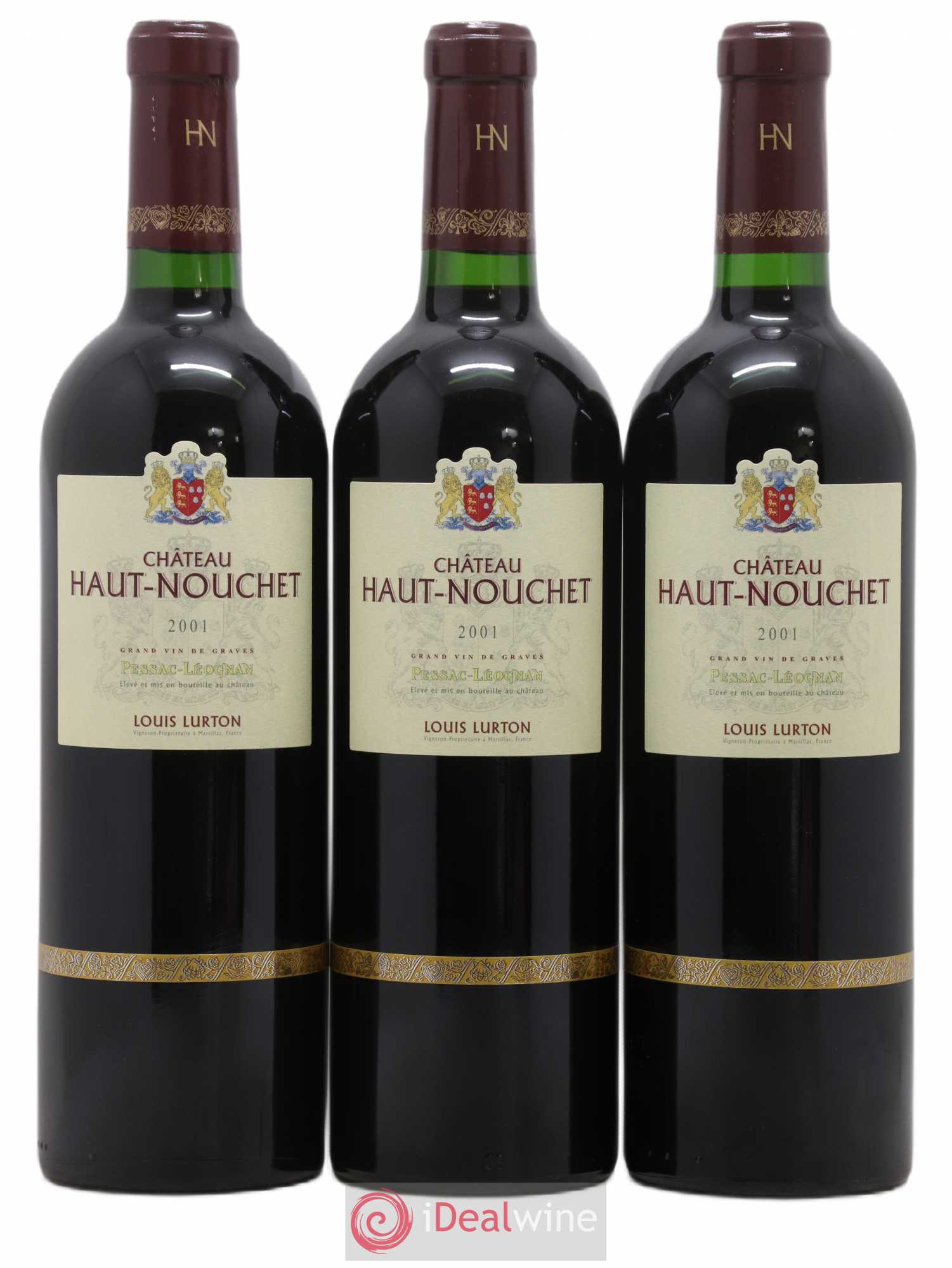 Château Haut-Nouchet 2001 - Lot de 3 bouteilles - 0