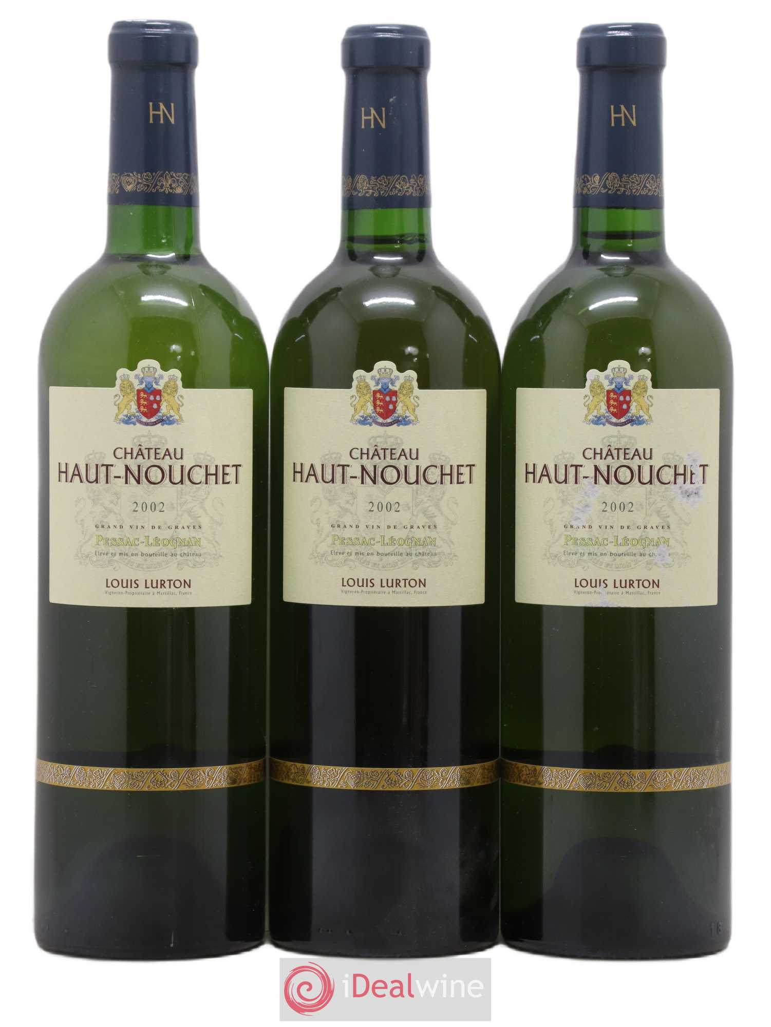 Château Haut-Nouchet (sans prix de réserve) 2002 - Lot de 3 bouteilles - 0