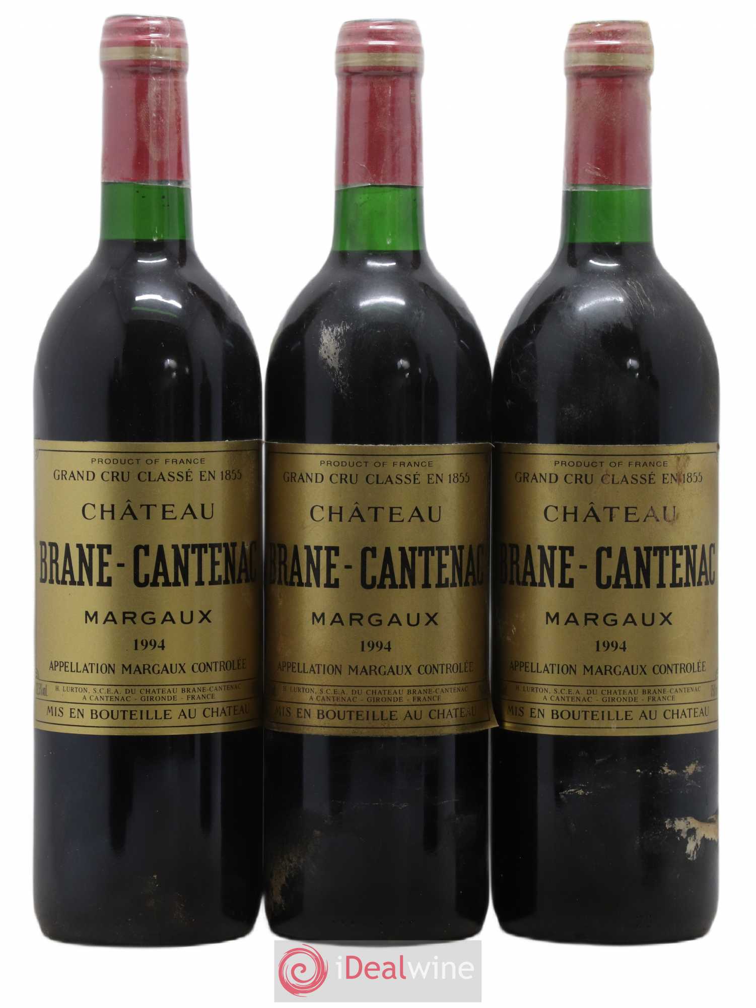 Château Brane Cantenac 2ème Grand Cru Classé 1994 - Lot de 6 bouteilles - 1