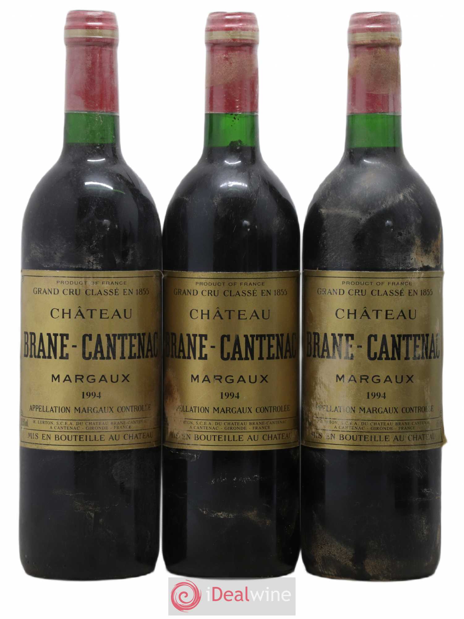 Château Brane Cantenac 2ème Grand Cru Classé 1994 - Lot de 6 bouteilles - 2