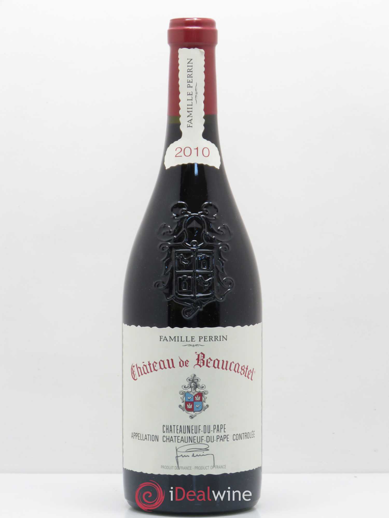 Châteauneuf-du-Pape Château de Beaucastel Famille Perrin 2010 - Lot de 1 bouteille - 0