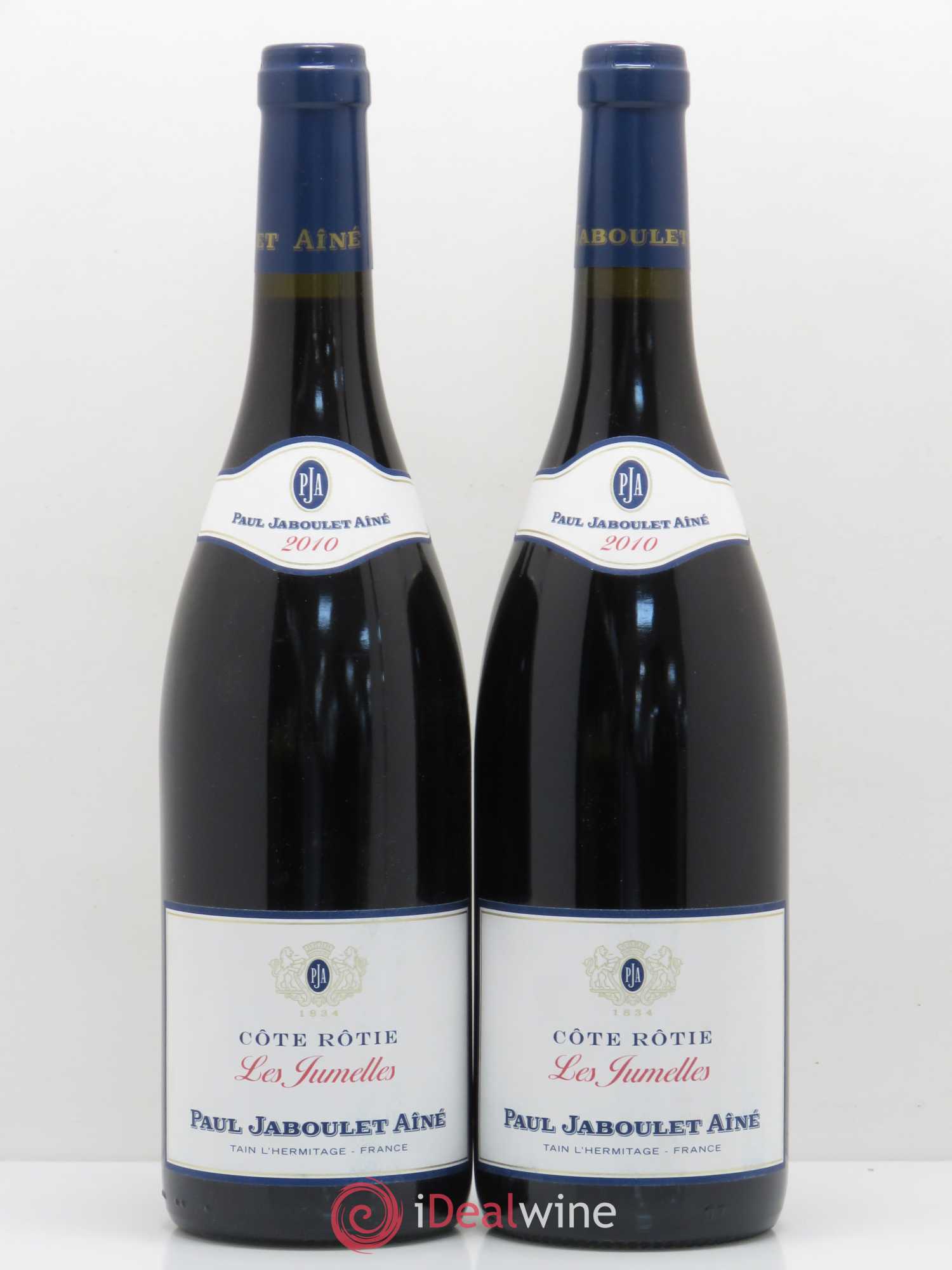 Côte-Rôtie Les Jumelles Paul Jaboulet Ainé 2010 - Lot de 2 bouteilles - 0