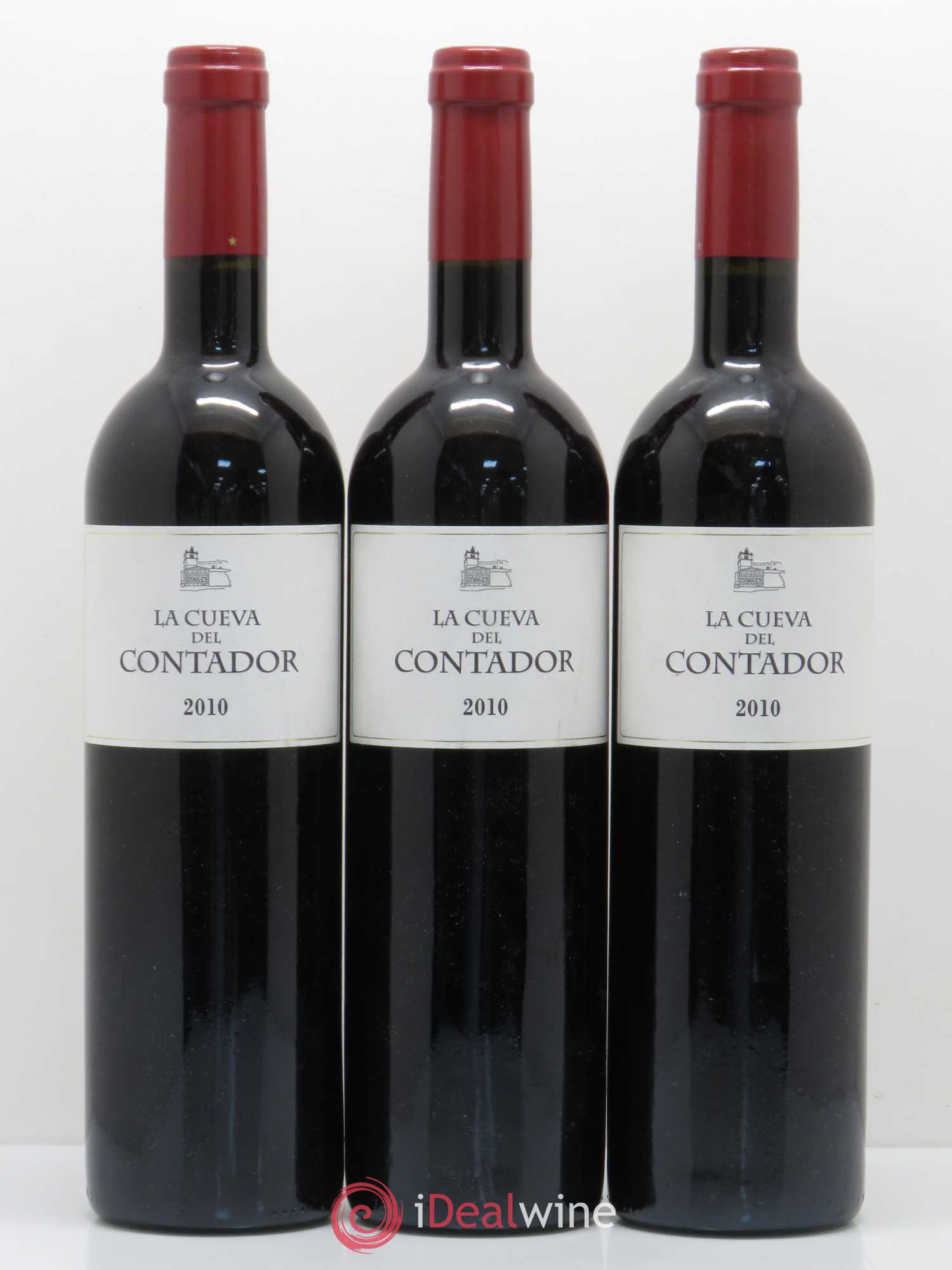 Rioja DOCA La Cueva del Contador Bodega Contador - Benjamin Romeo 2010 - Lot de 3 bouteilles - 0