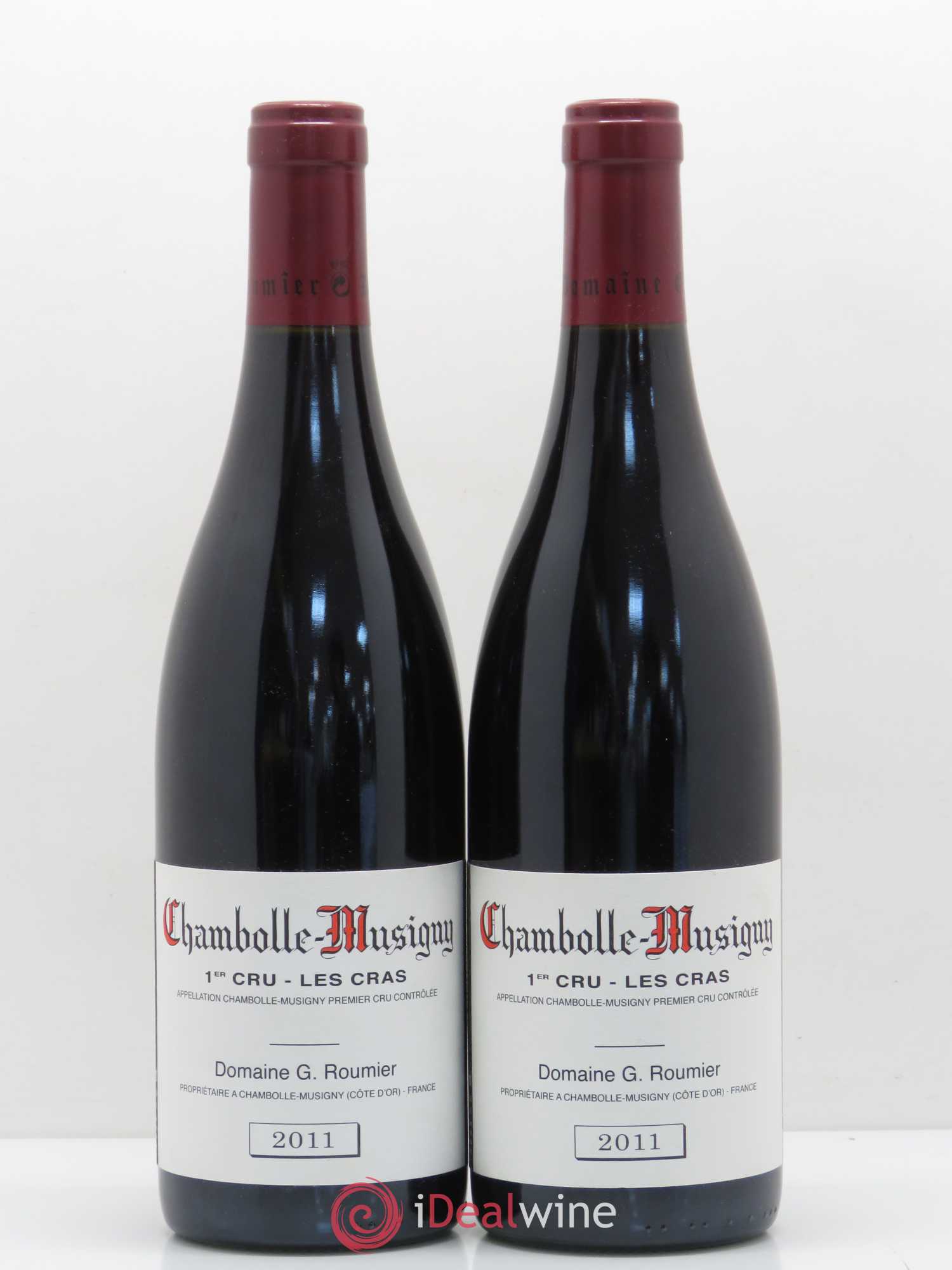 Chambolle-Musigny 1er Cru Les Cras Georges Roumier (Domaine) 2011 - Lot de 2 bouteilles - 0