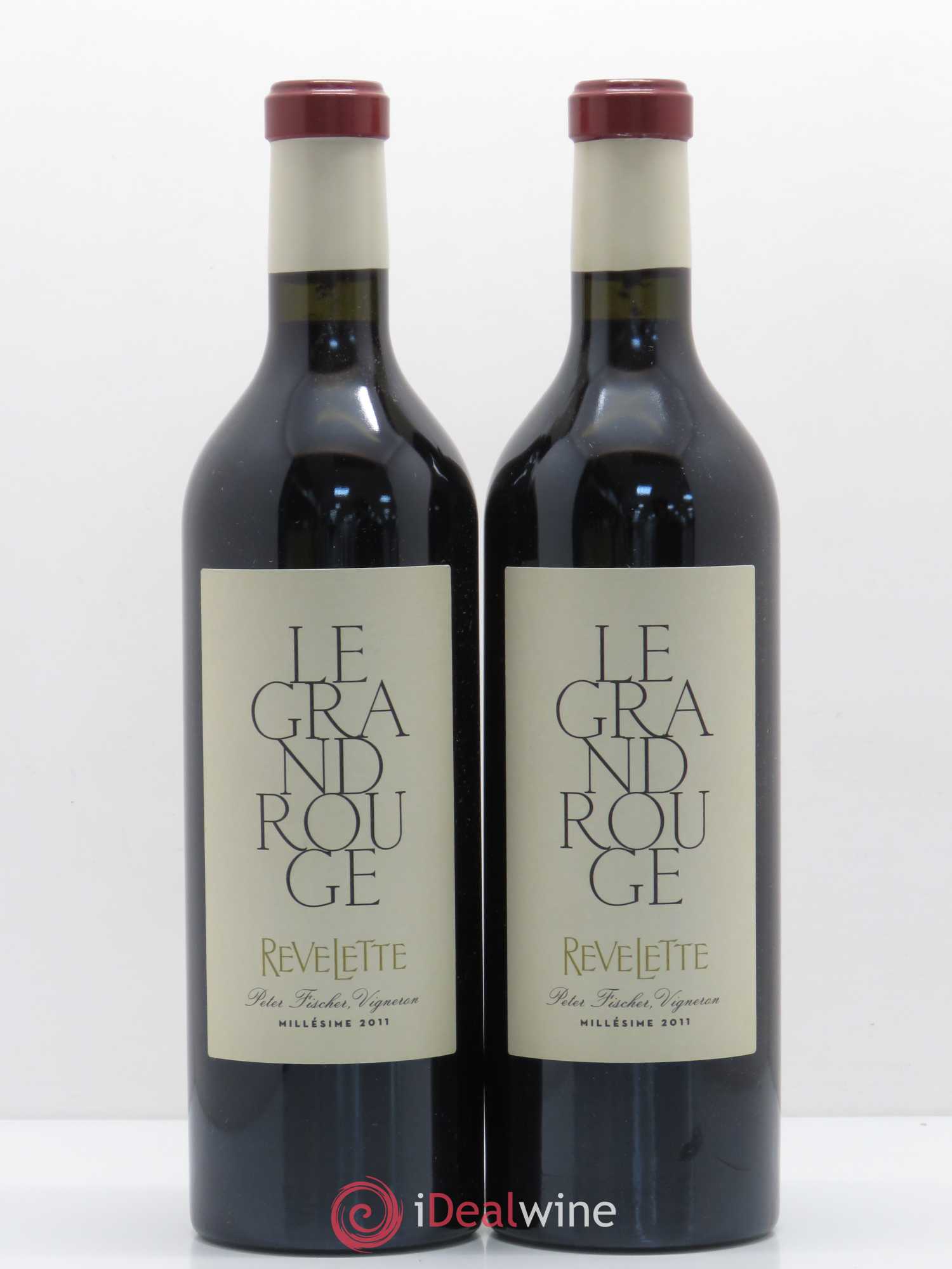 Méditerranée Château Revelette Le Grand Rouge Sandra & Peter Fischer 2011 - Lot de 2 bouteilles - 0