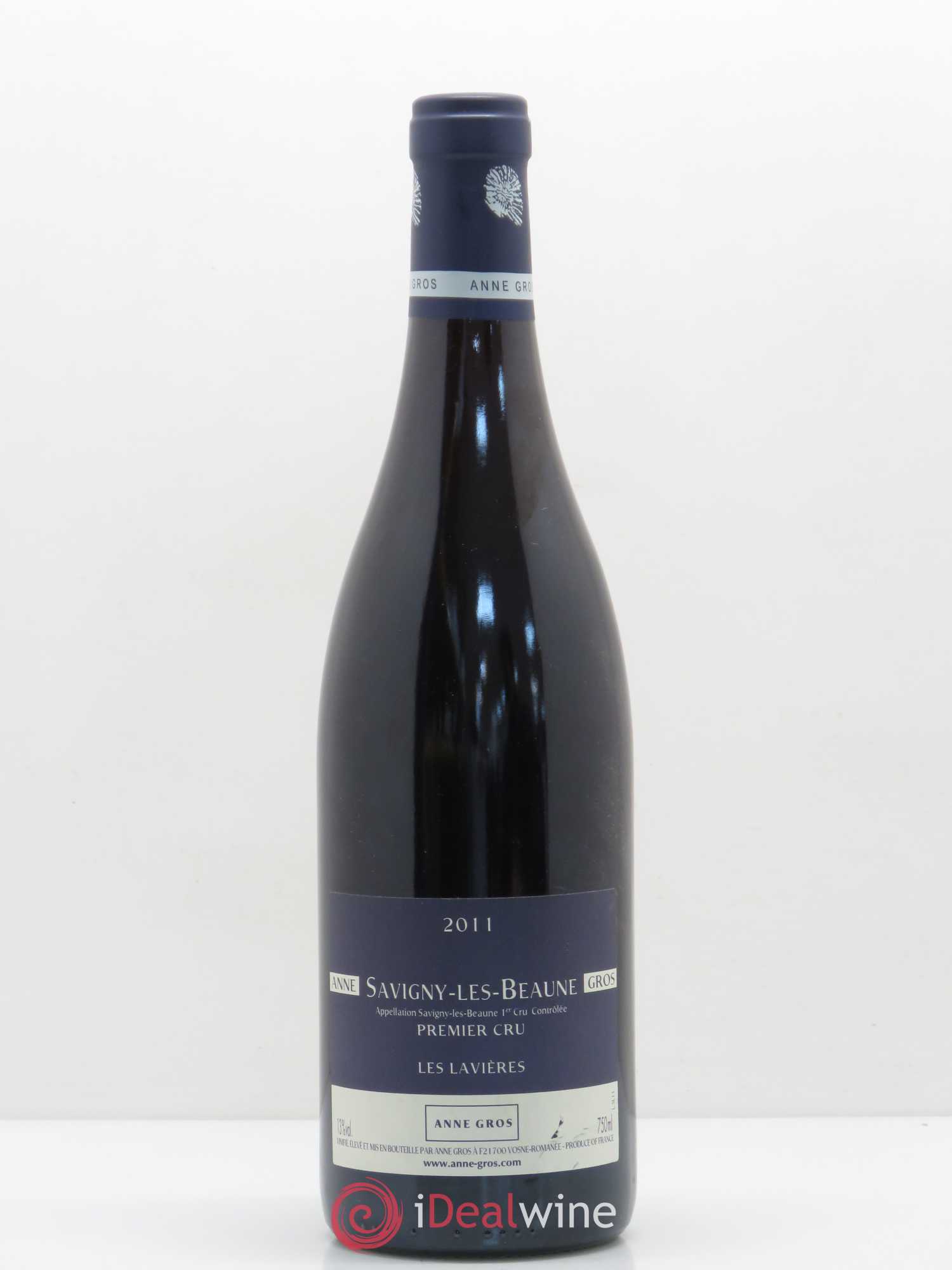 Savigny-lès-Beaune 1er Cru Les Lavières Anne Gros 2011 - Lot de 1 bouteille - 0