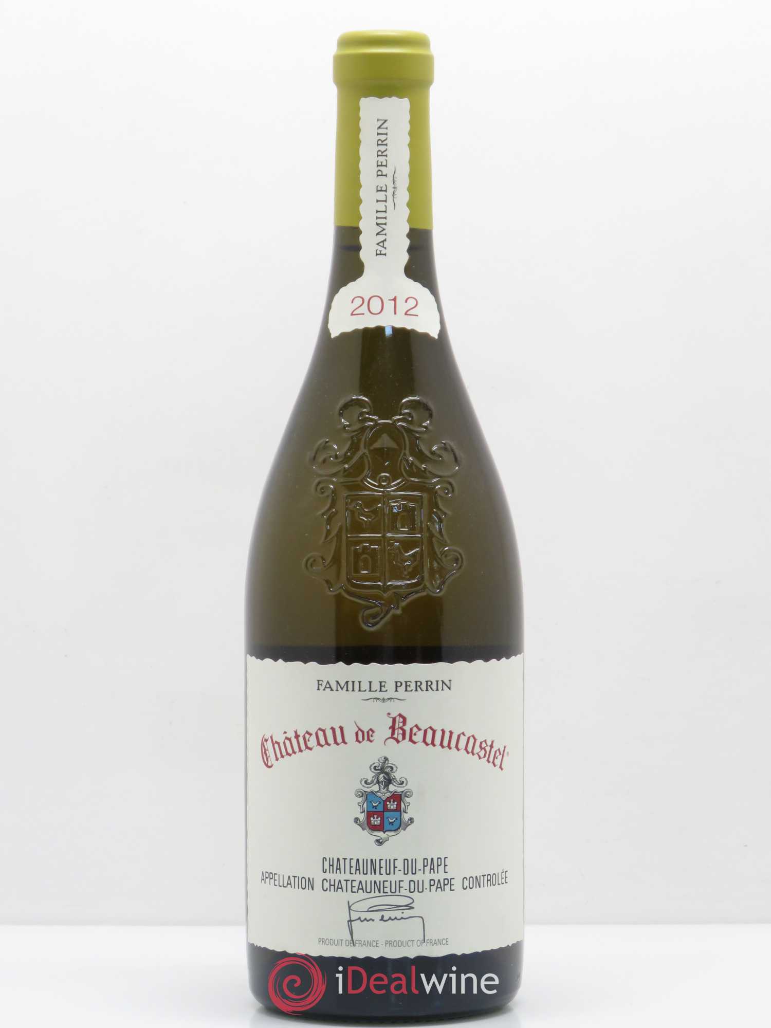 Châteauneuf-du-Pape Château de Beaucastel Famille Perrin 2012 - Lot de 1 bouteille - 0