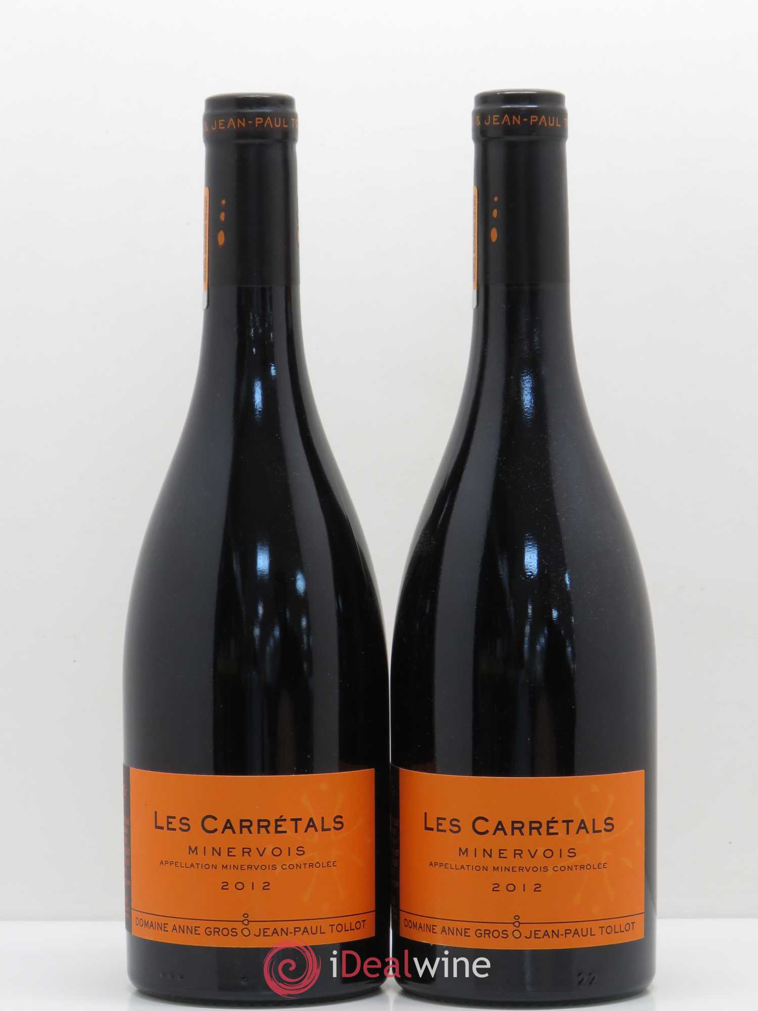 Minervois Les Carretals Anne Gros et Jean Paul Tollot 2012 - Posten von 2 Flaschen - 0