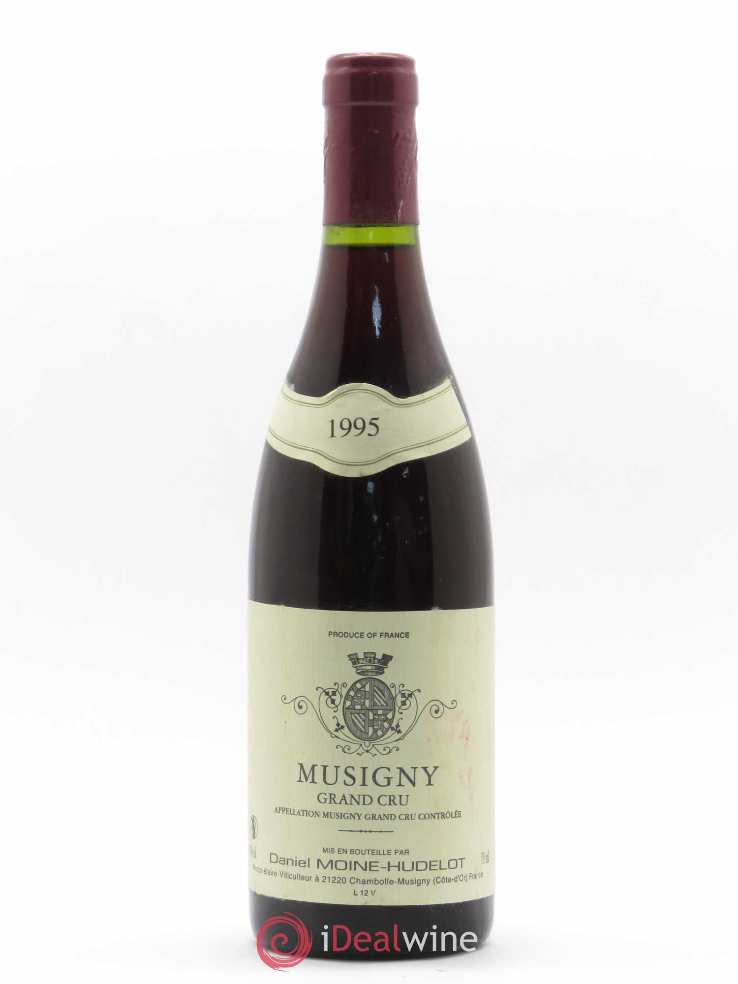 Musigny Grand Cru Moine-Hudelot (Domaine) 1995 - Lot de 1 bouteille - 0
