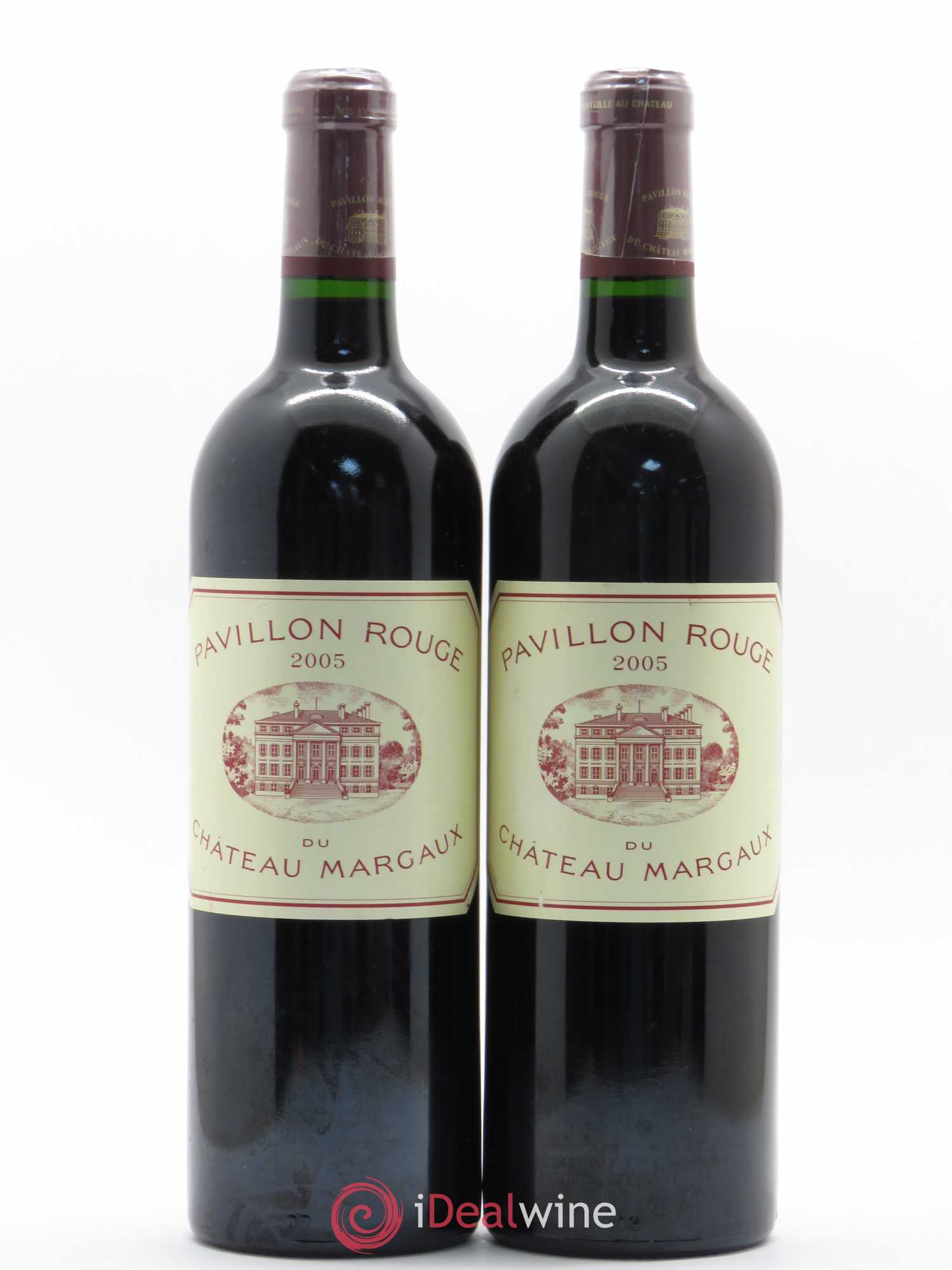Pavillon Rouge du Château Margaux Second Vin 2005 - Lot de 2 bouteilles - 0
