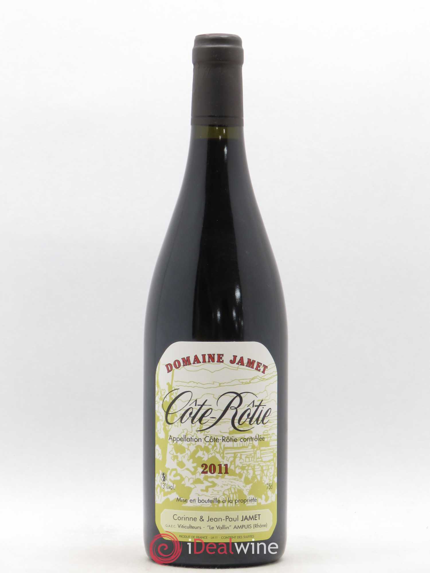 Côte-Rôtie Jamet (Domaine) 2011 - Lot de 1 bouteille - 0