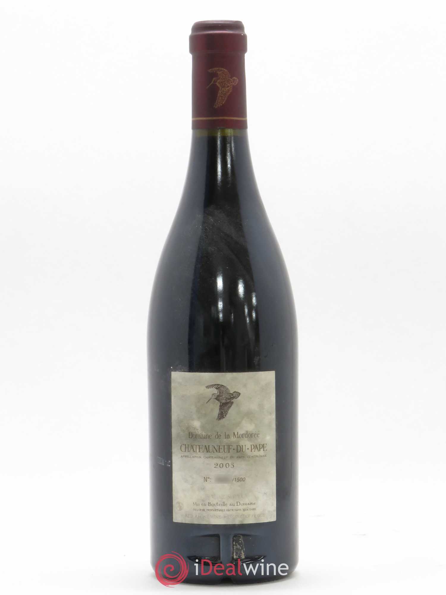 Châteauneuf-du-Pape La Plume du Peintre La Mordorée (Domaine de) 2005 - Lot de 1 bouteille - 1