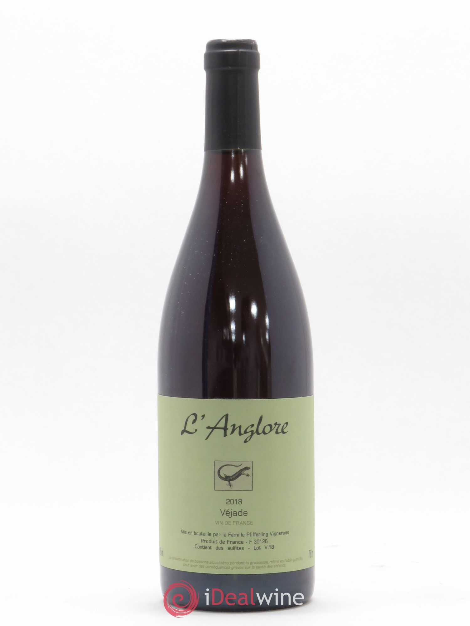 Vin de France Véjade L'Anglore 2018 - Lot de 1 bouteille - 0