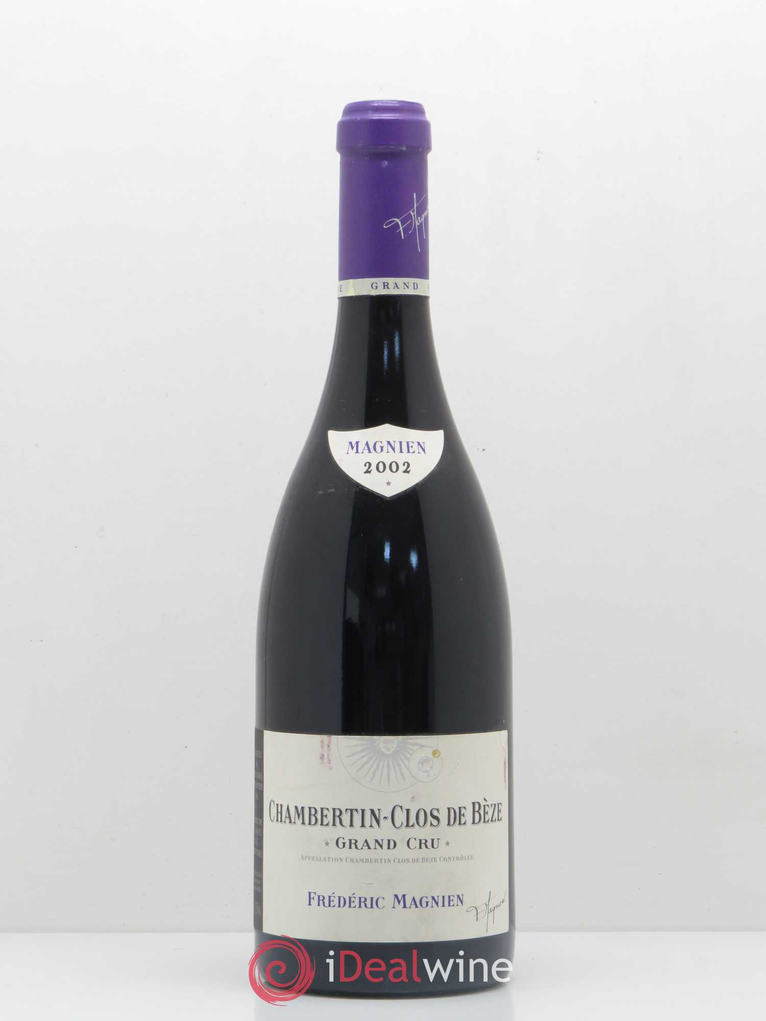 Chambertin Clos de Bèze Grand Cru Frédéric Magnien 2002 - Lot de 1 bouteille - 0