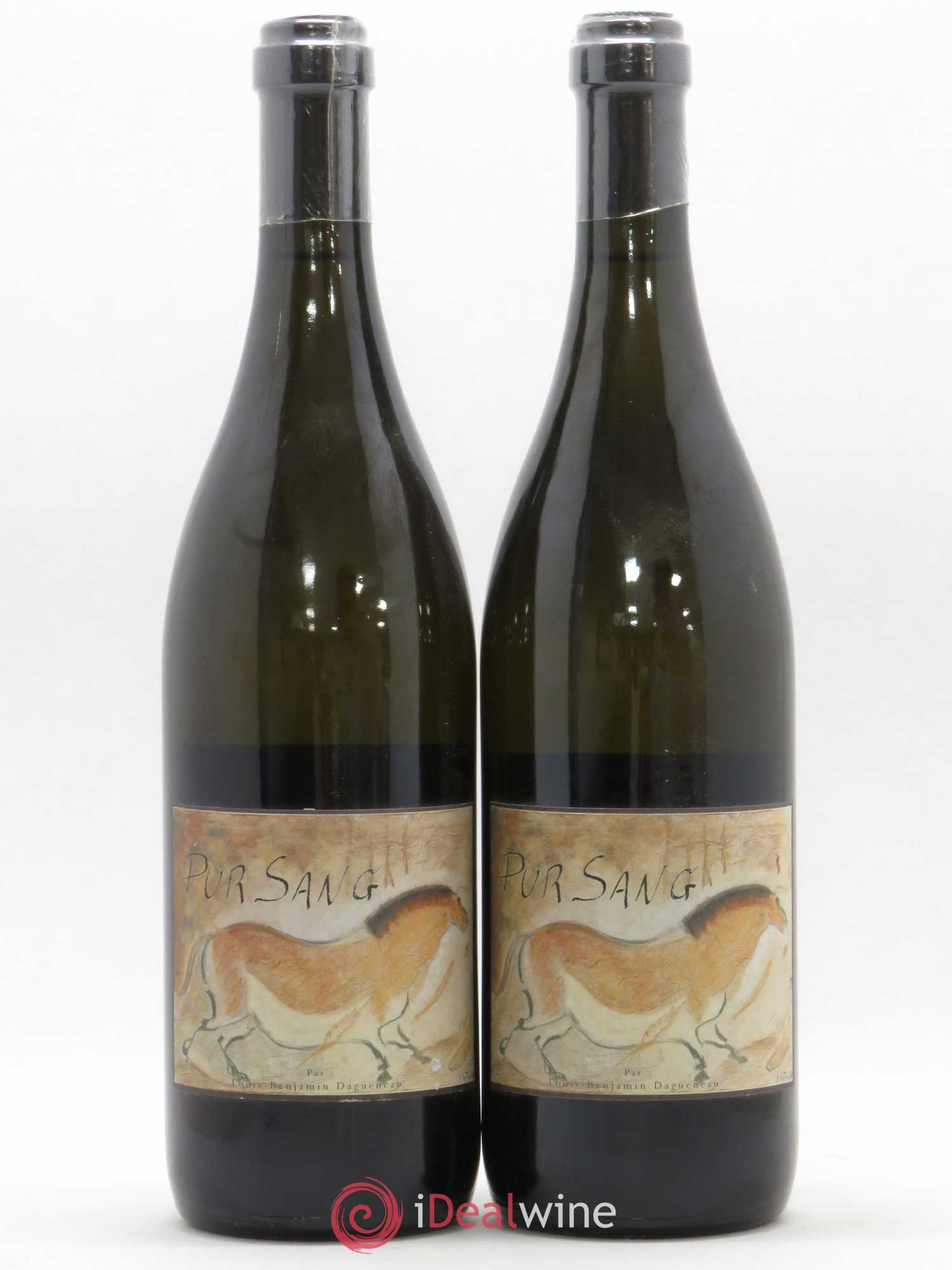 Vin de France (anciennement Pouilly-Fumé) Pur Sang Dagueneau (Domaine Didier - Louis-Benjamin) 2008 - Lot de 2 bouteilles - 0