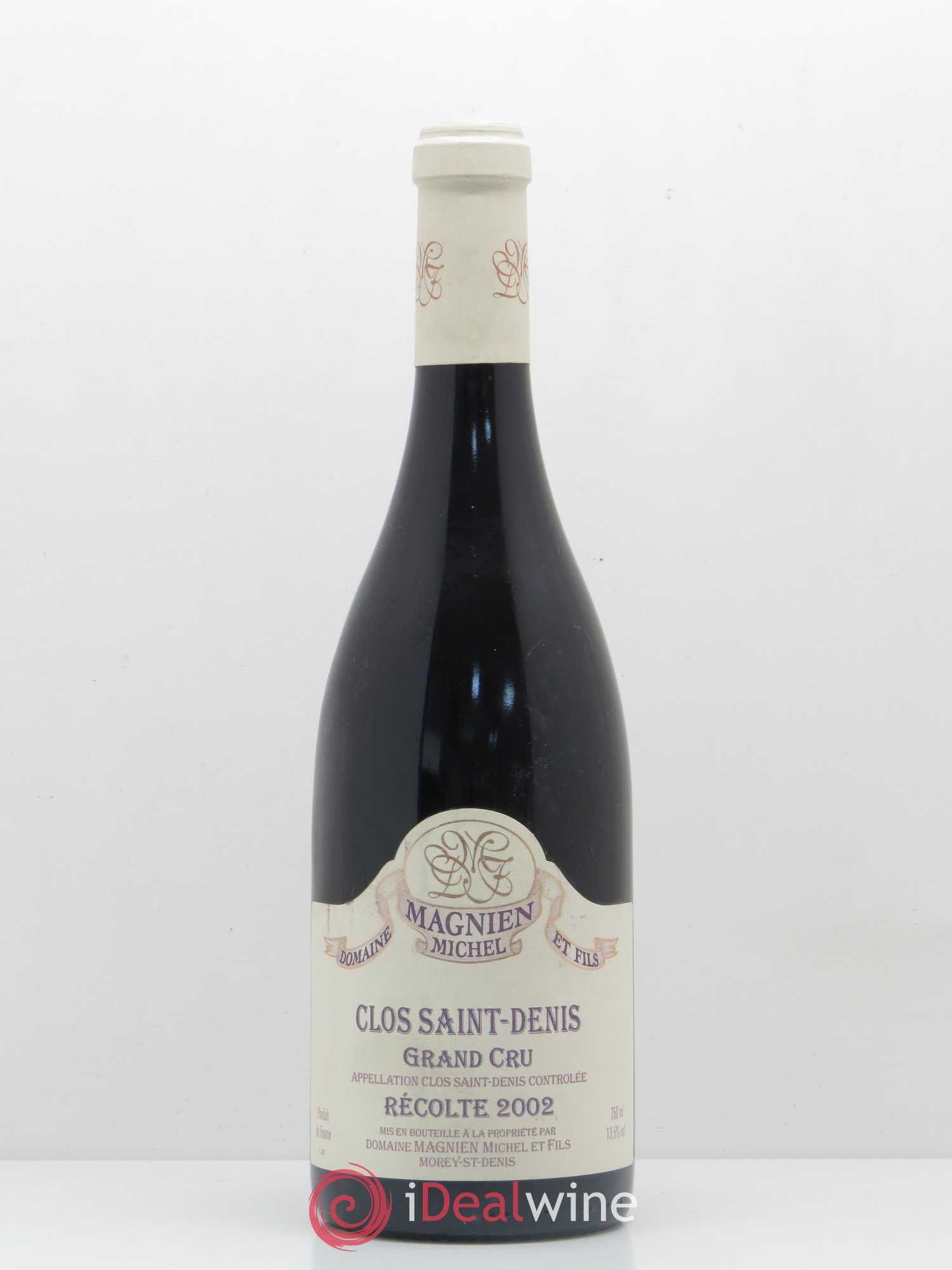 Clos Saint-Denis Grand Cru Michel Magnien 2002 - Lot de 1 bouteille - 0